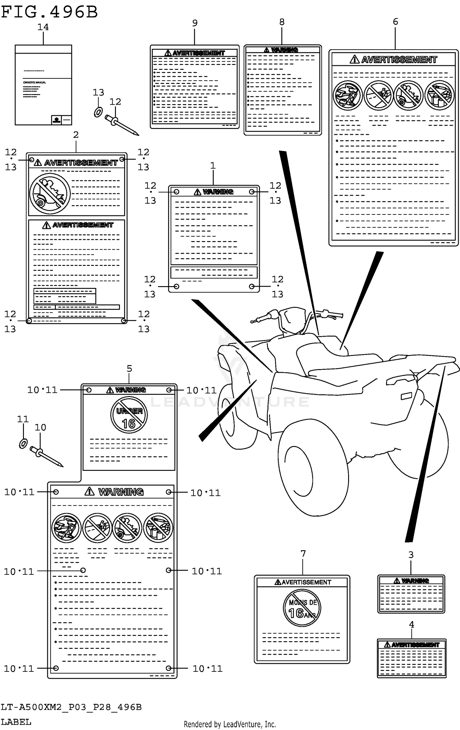 LABEL (LT-A500XM2 P28)