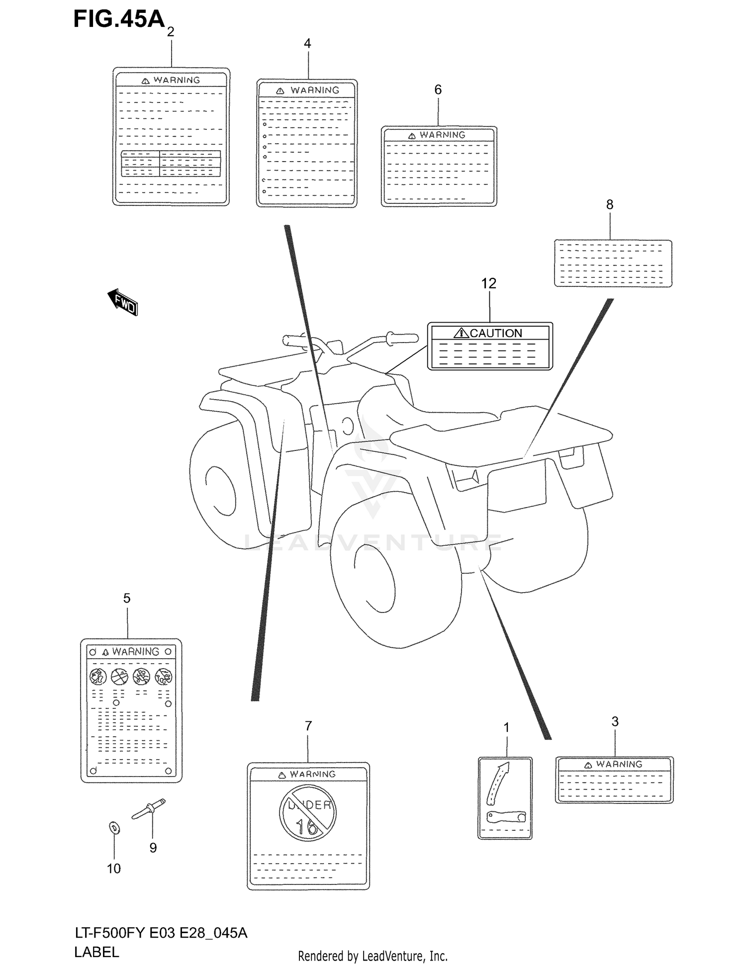 LABEL (MODEL X/Y/K1/K2)