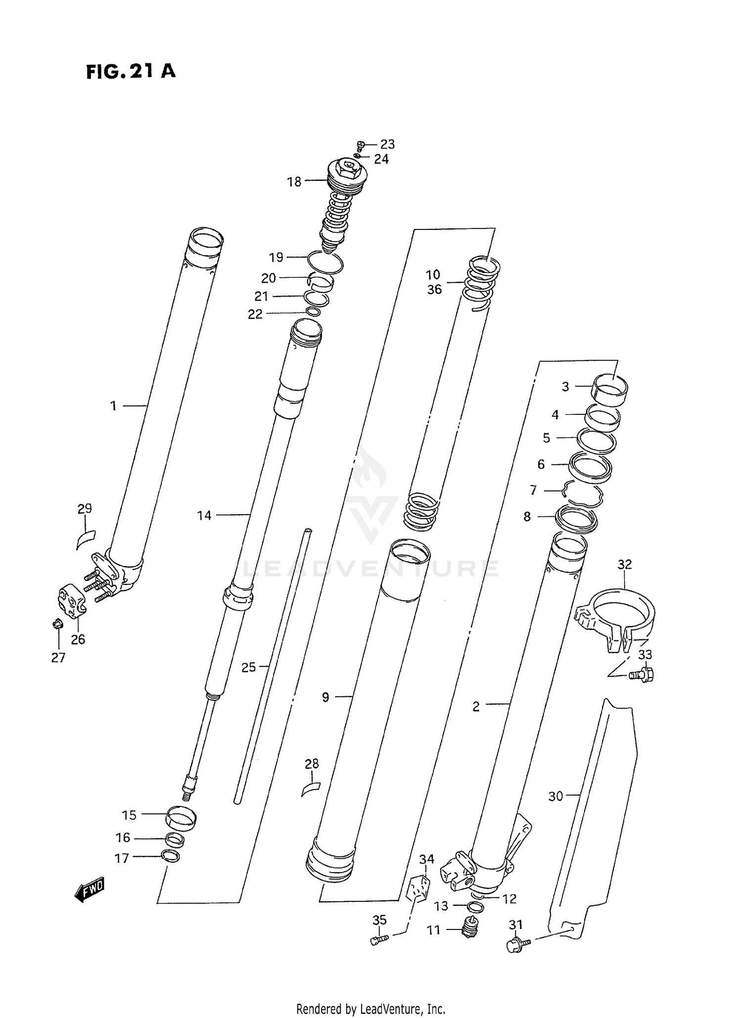FRONT DAMPER (MODEL R/S)