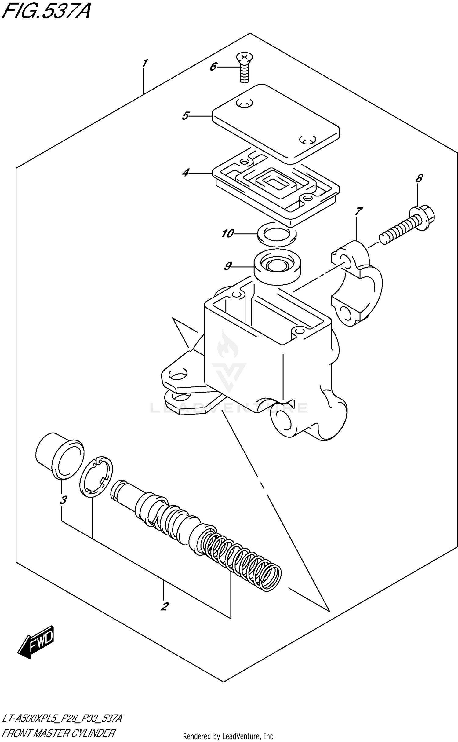 FRONT MASTER CYLINDER