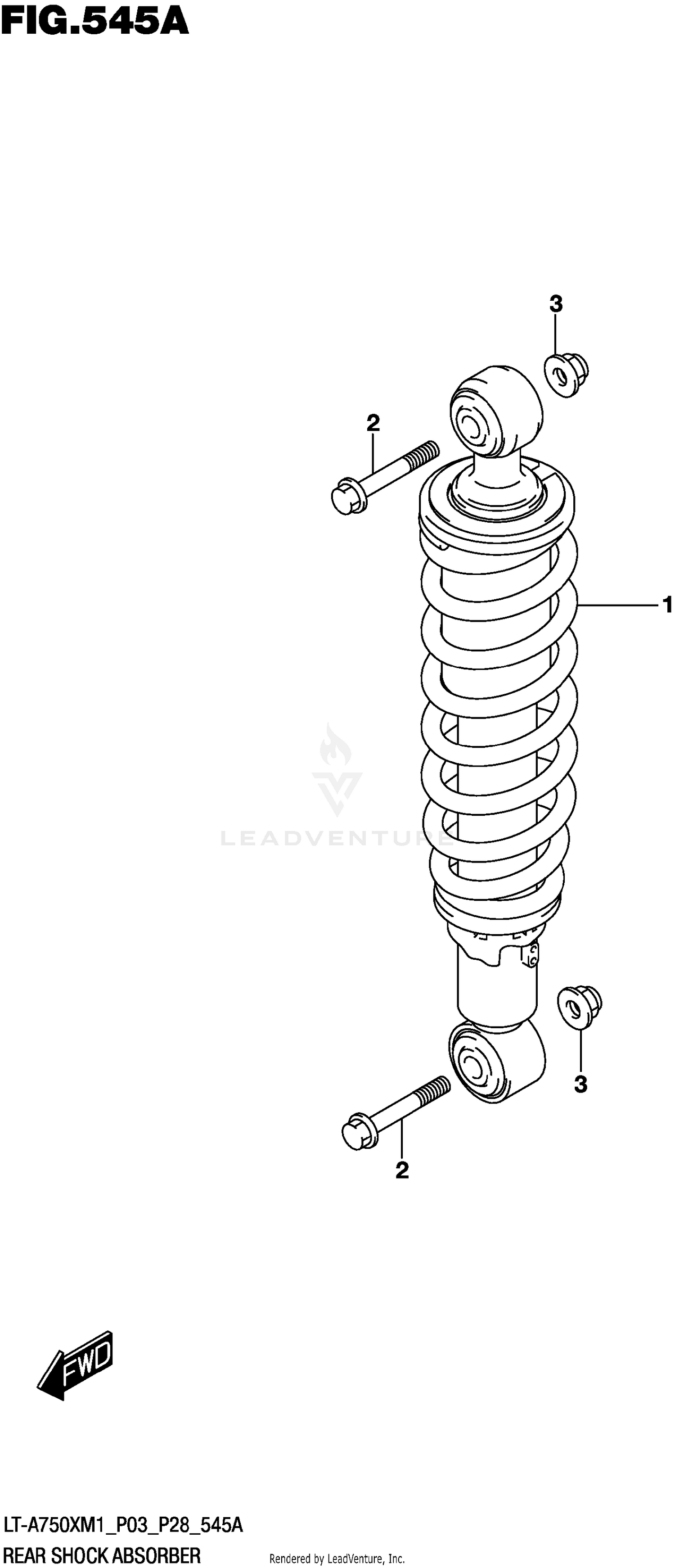REAR SHOCK ABSORBER