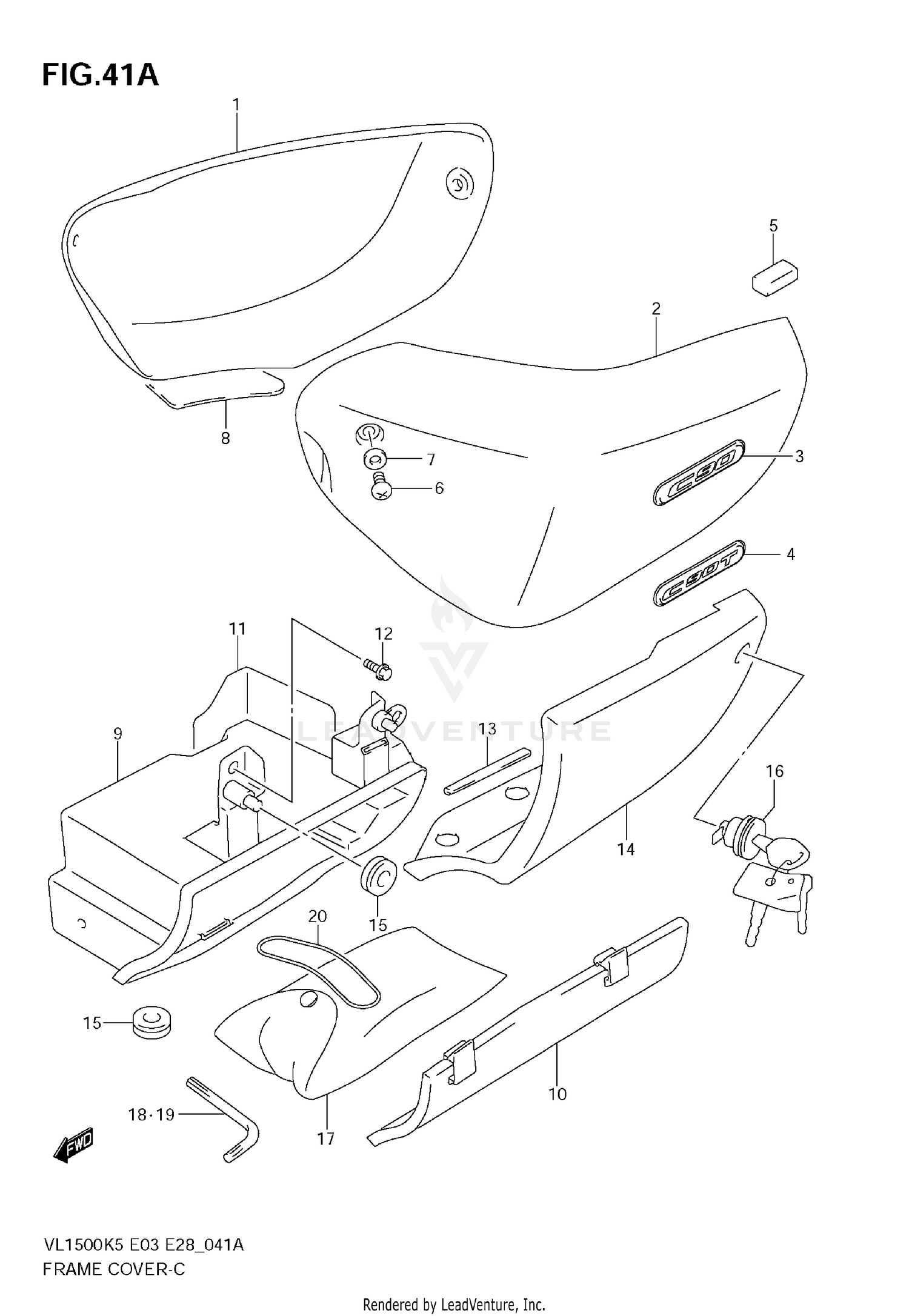 FRAME COVER (MODEL K7)