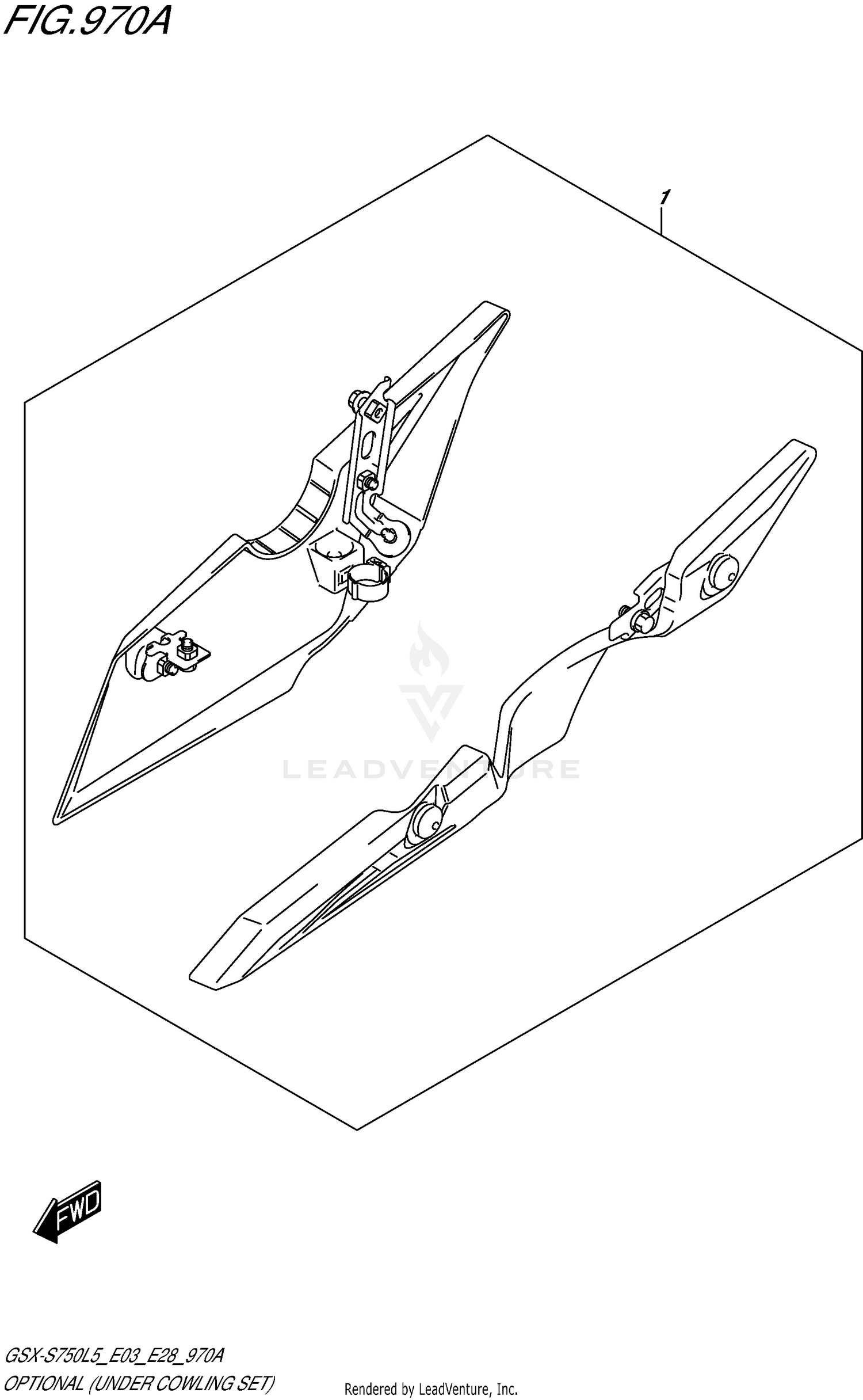 OPTIONAL (UNDER COWLING SET)