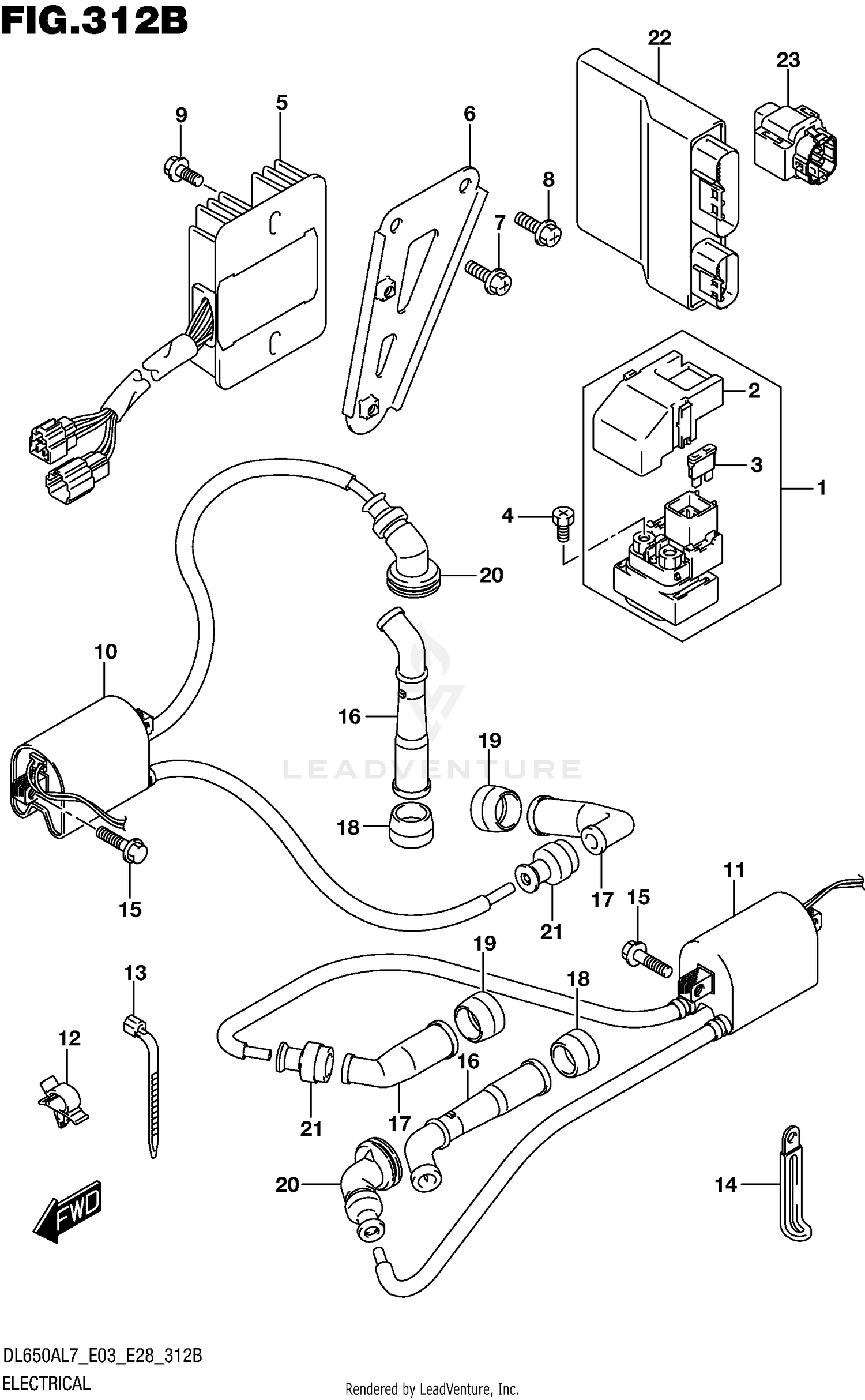ELECTRICAL (DL650AL7 E28)