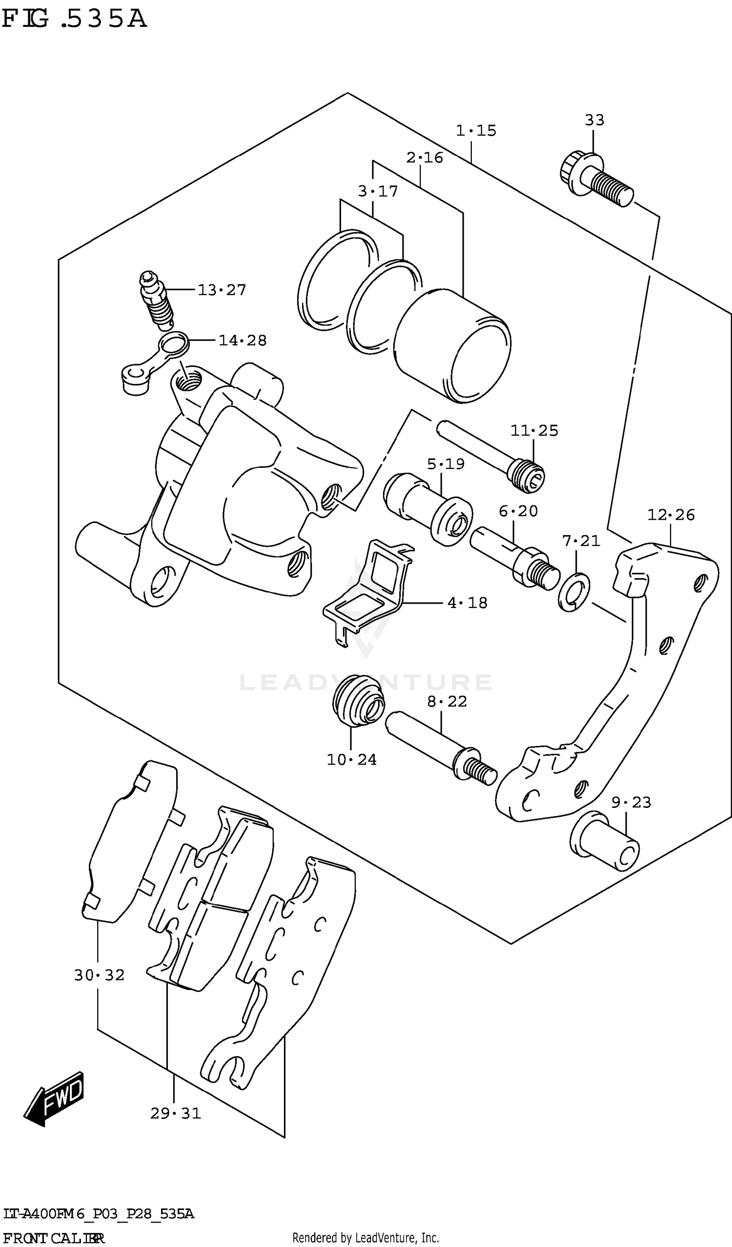 FRONT CALIPER