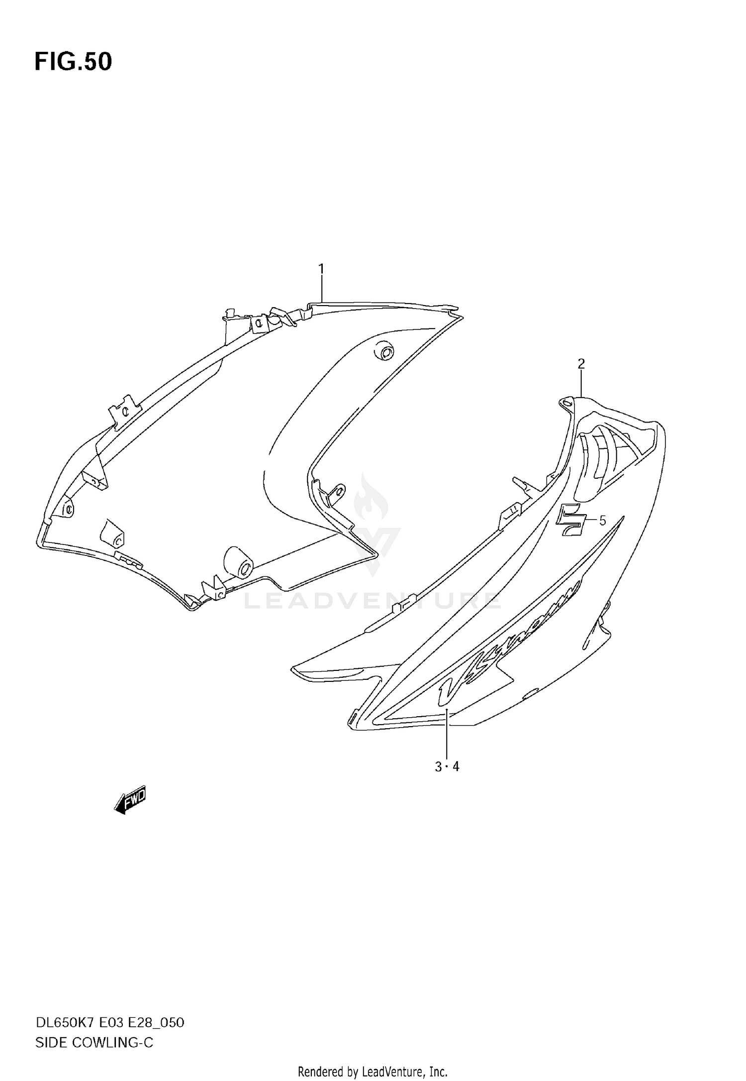 SIDE COWLING (MODEL K7)