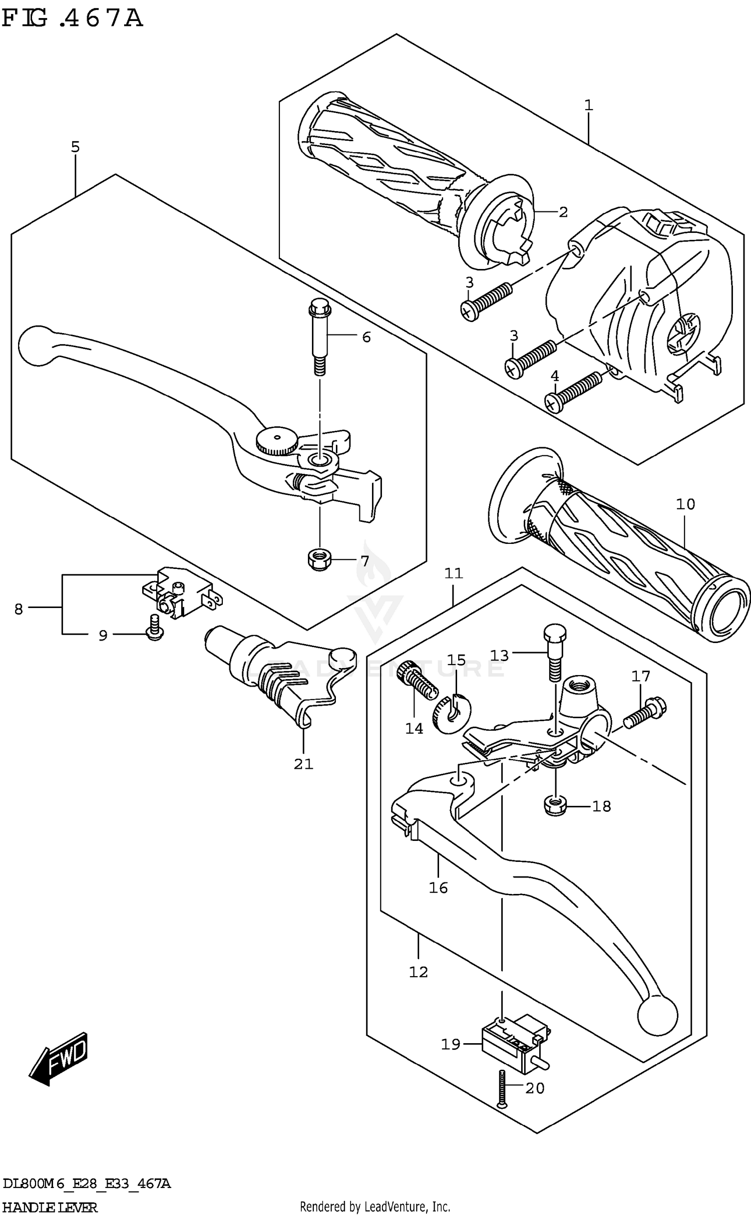 HANDLE LEVER