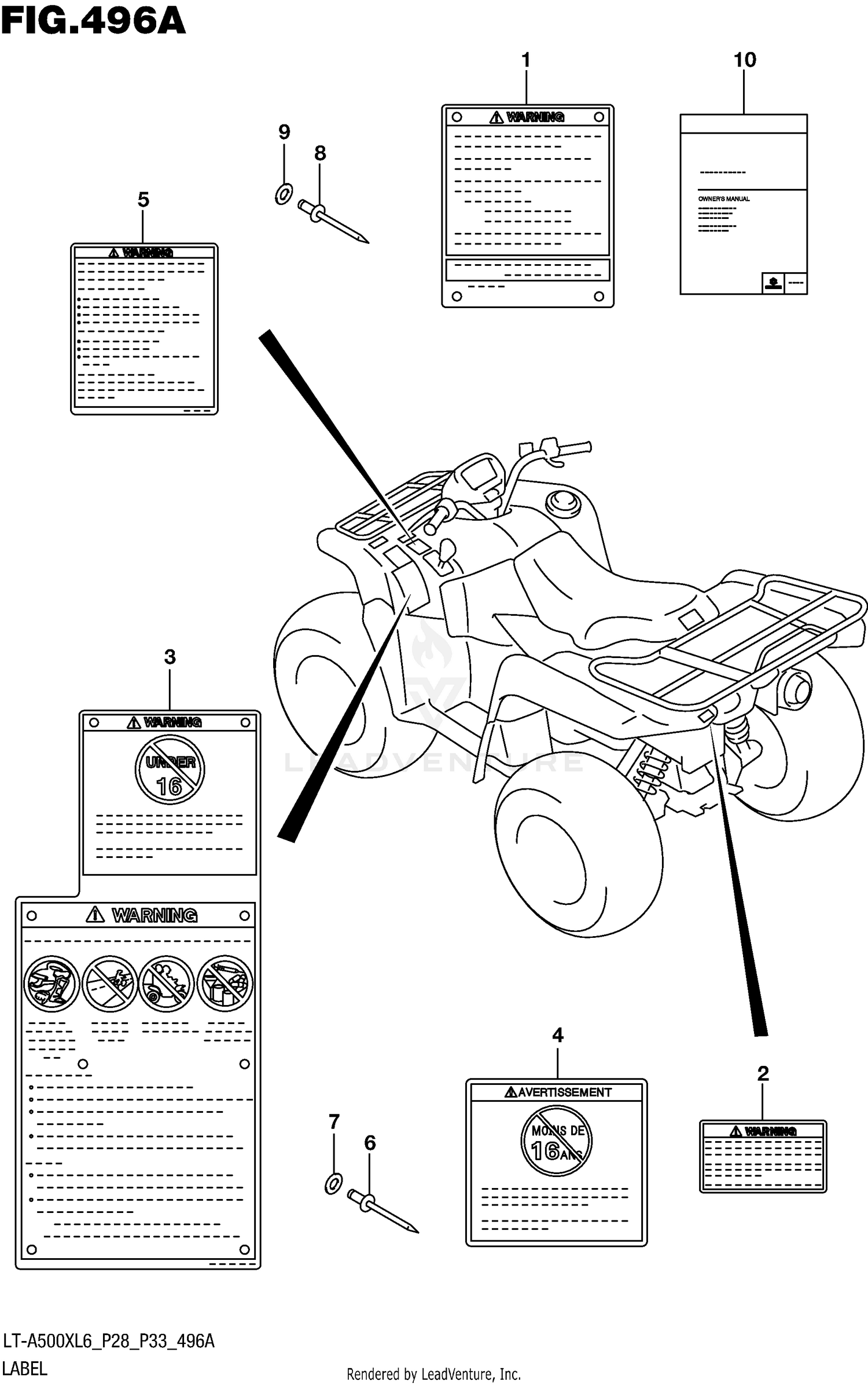 LABEL (LT-A500XL6 P28)