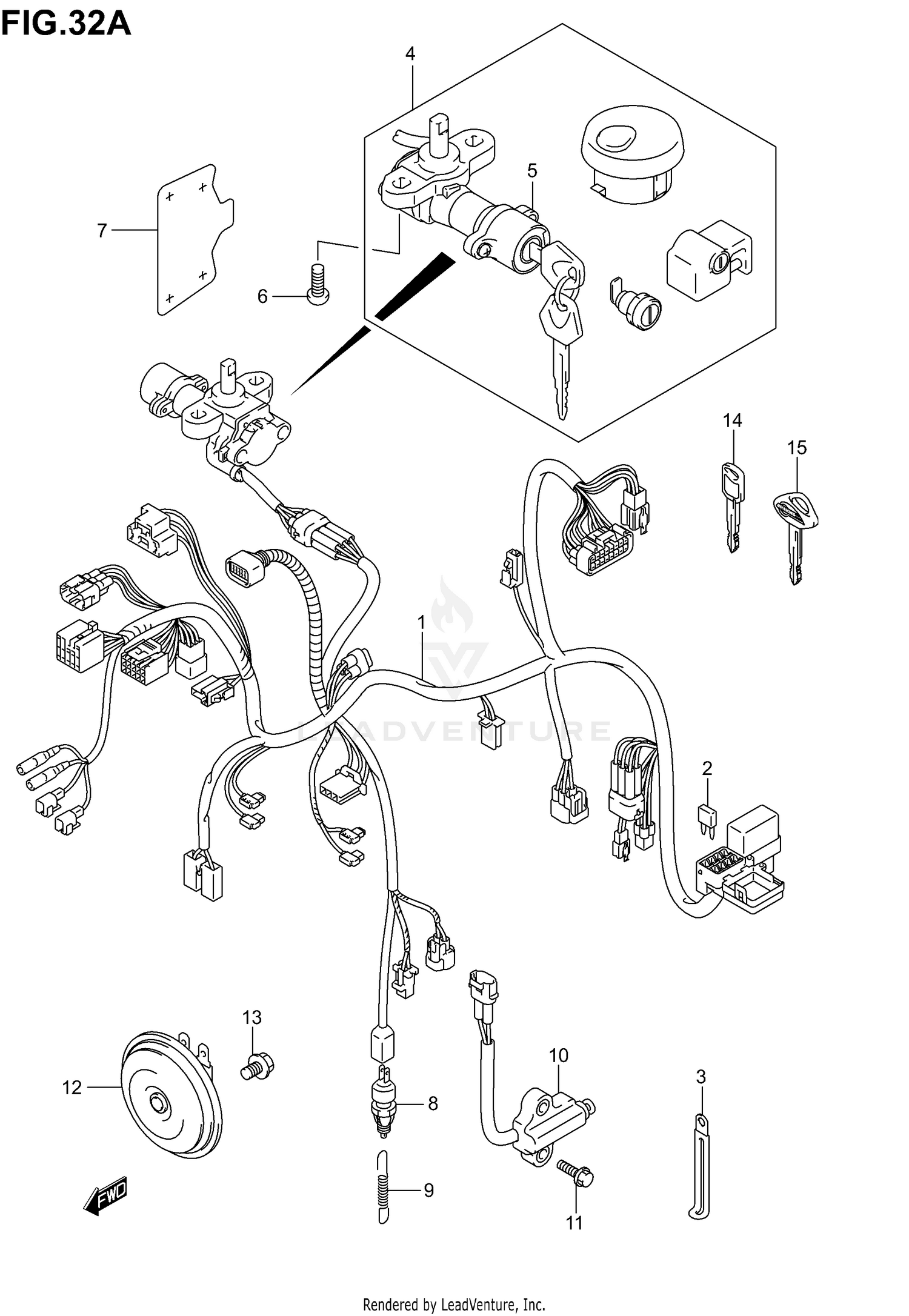 WIRING HARNESS (MODEL K3)