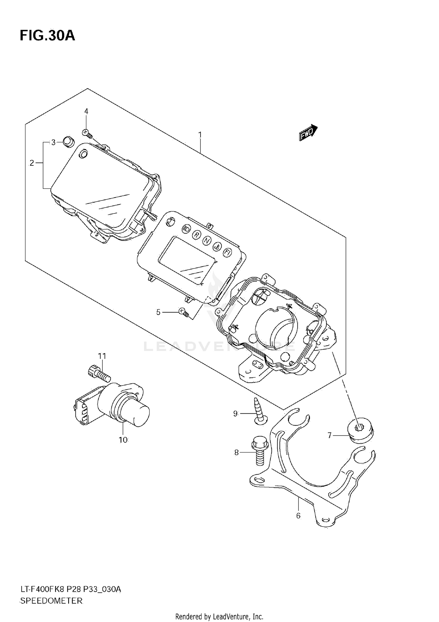 SPEEDOMETER (MODEL L0)