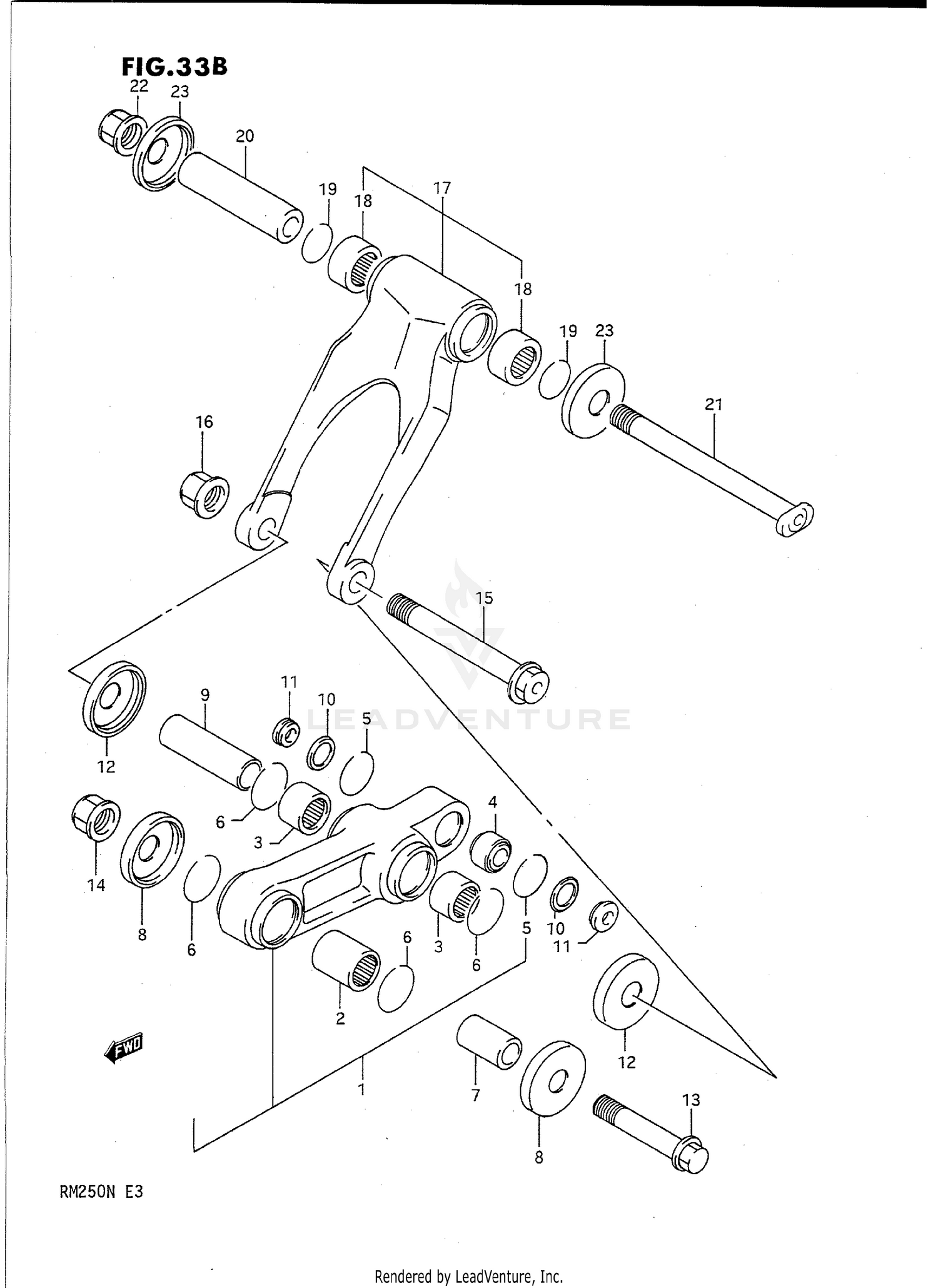 CUSHION LEVER (MODEL M)