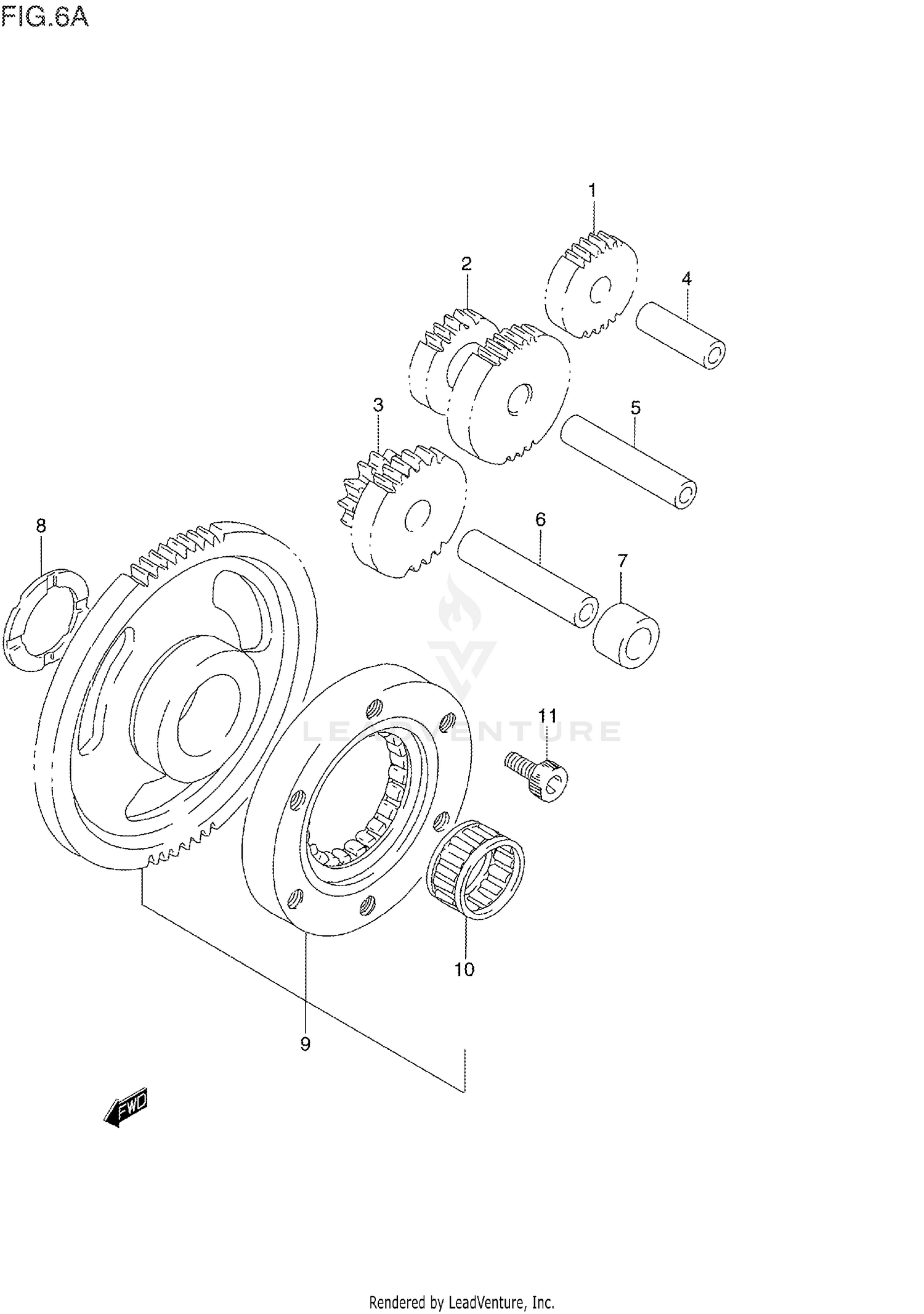 STARTER CLUTCH (MODEL P/R/S)