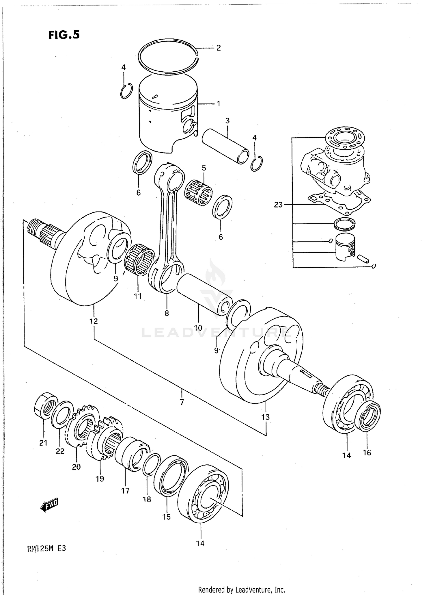 CRANKSHAFT (MODEL K)