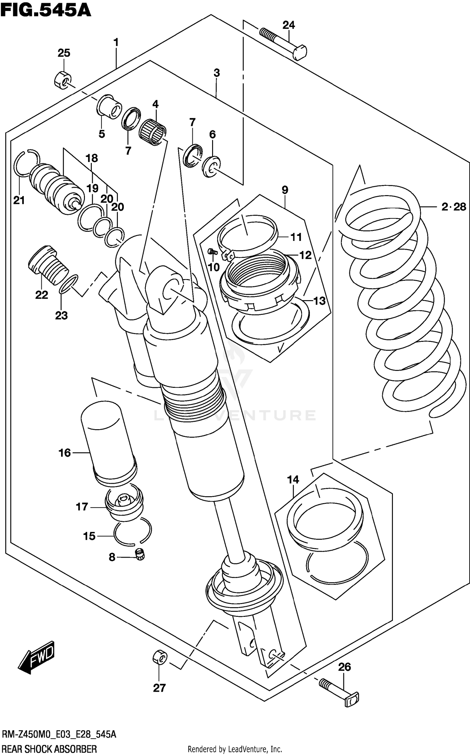 REAR SHOCK ABSORBER