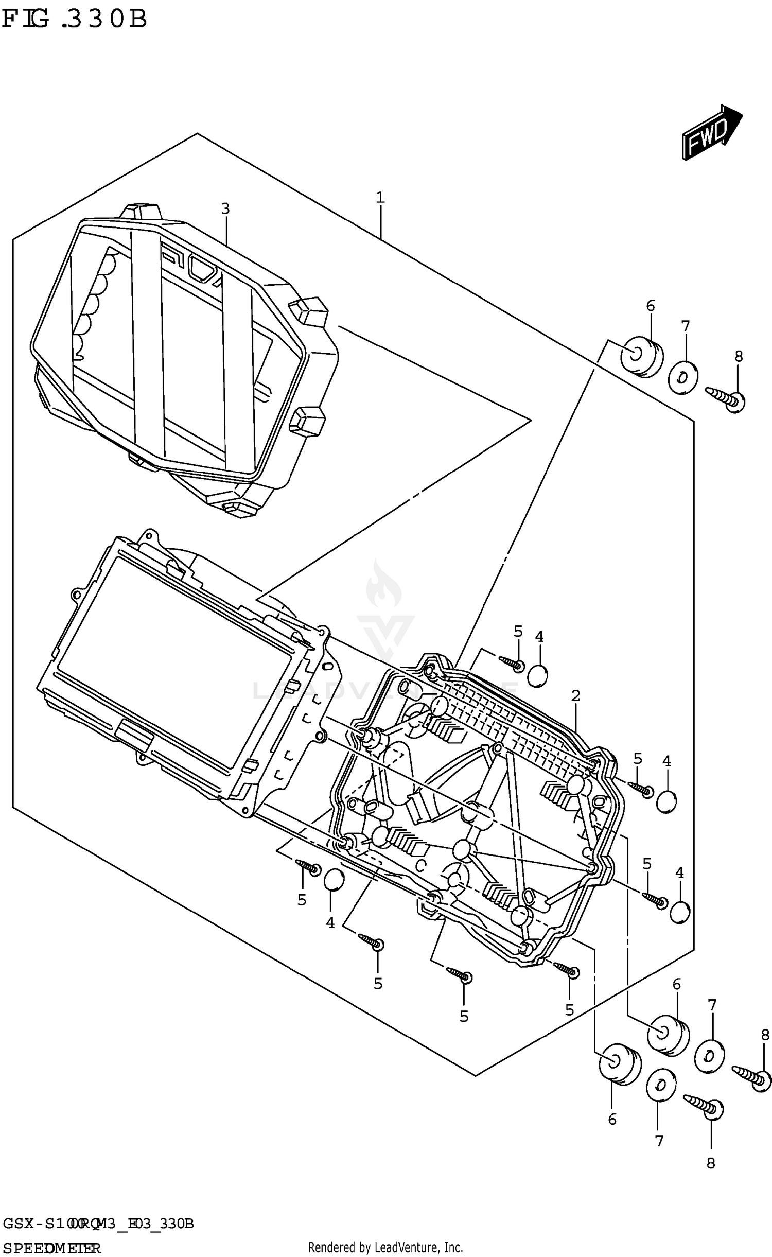SPEEDOMETER (E03,E33)