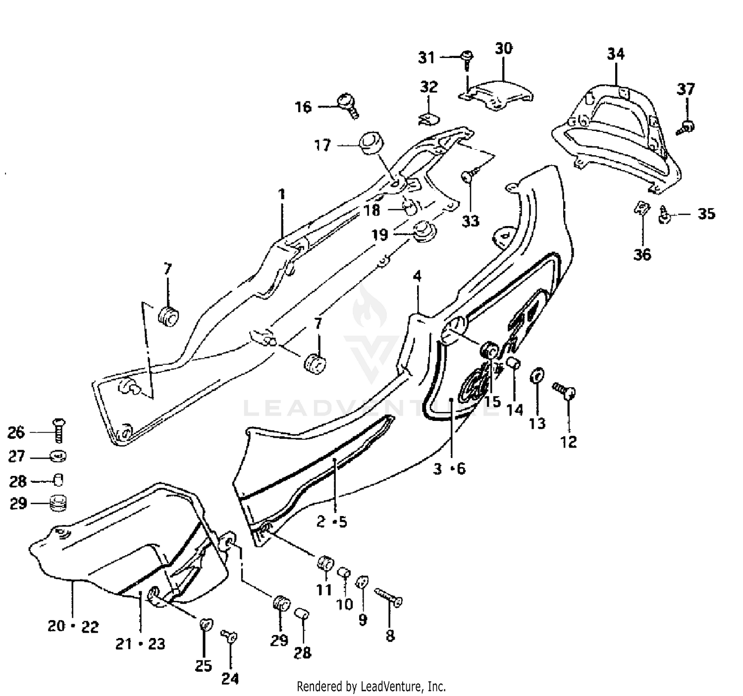 FRAME COVER (MODEL S)