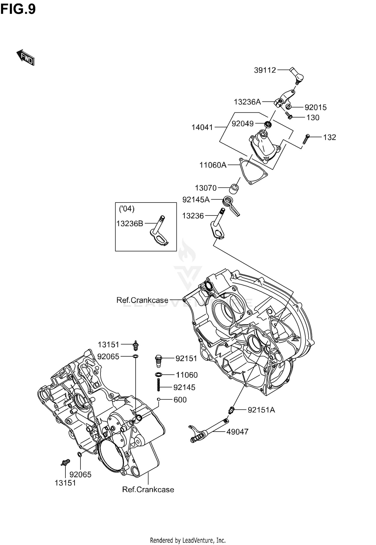 GEAR CHANGE MECHANISM