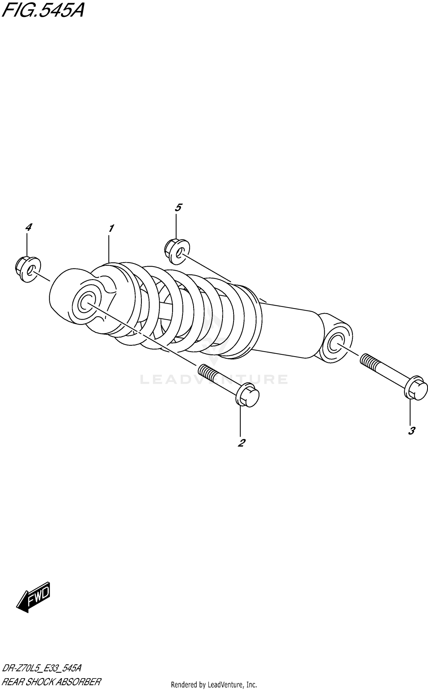 REAR SHOCK ABSORBER