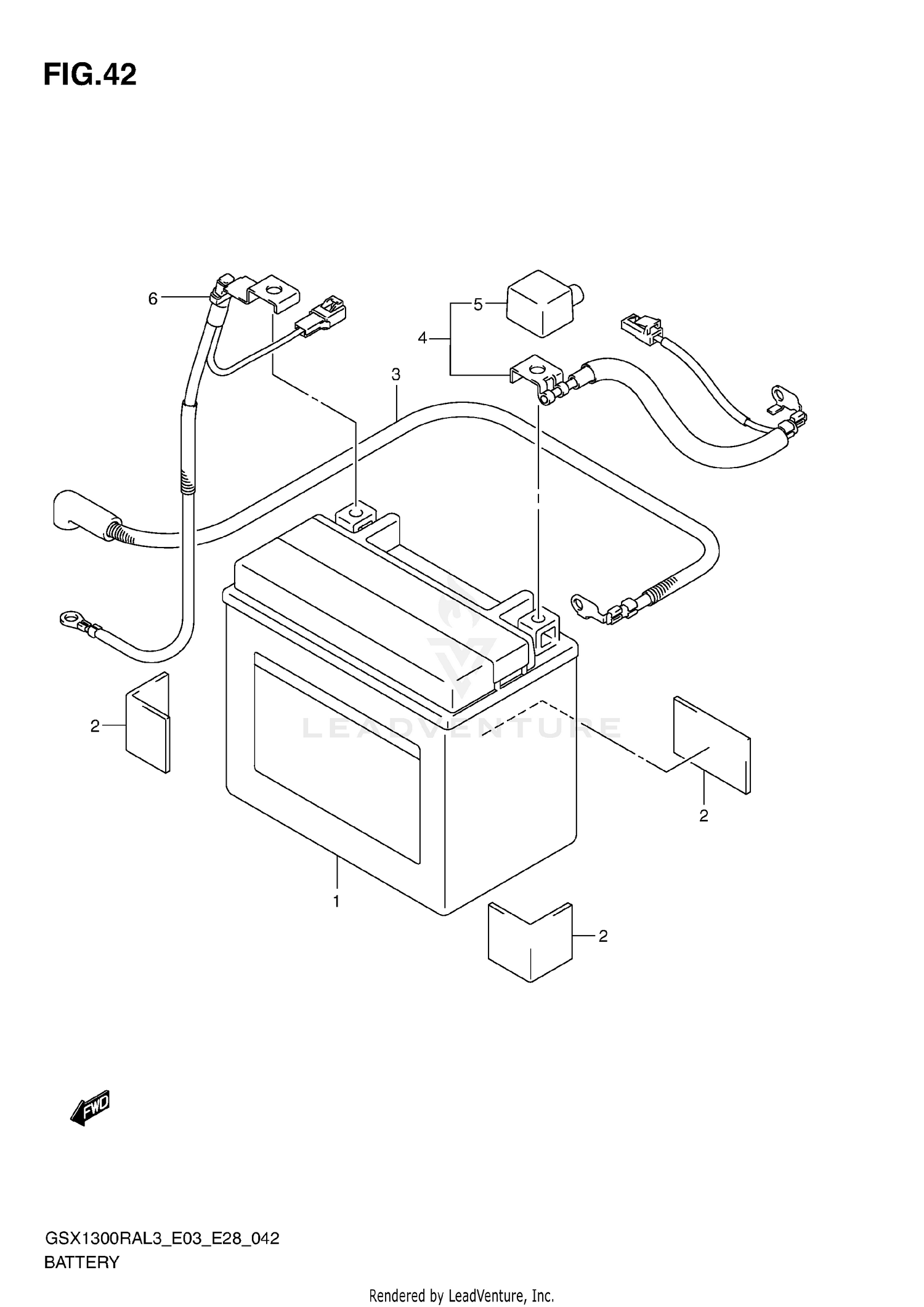 BATTERY (GSX1300RAL3 E28)