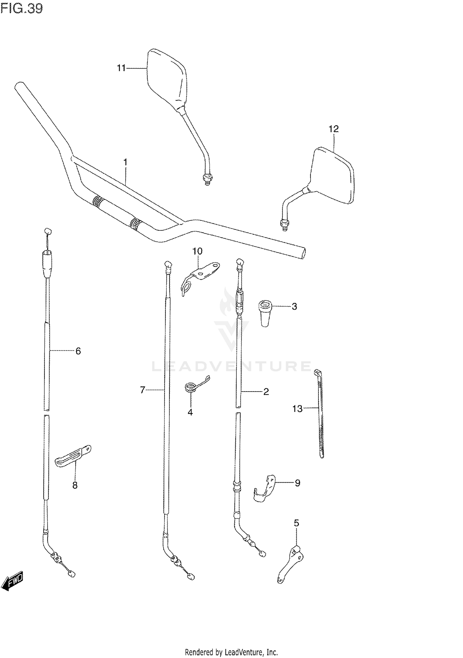 HANDLEBAR (MODEL L/M)