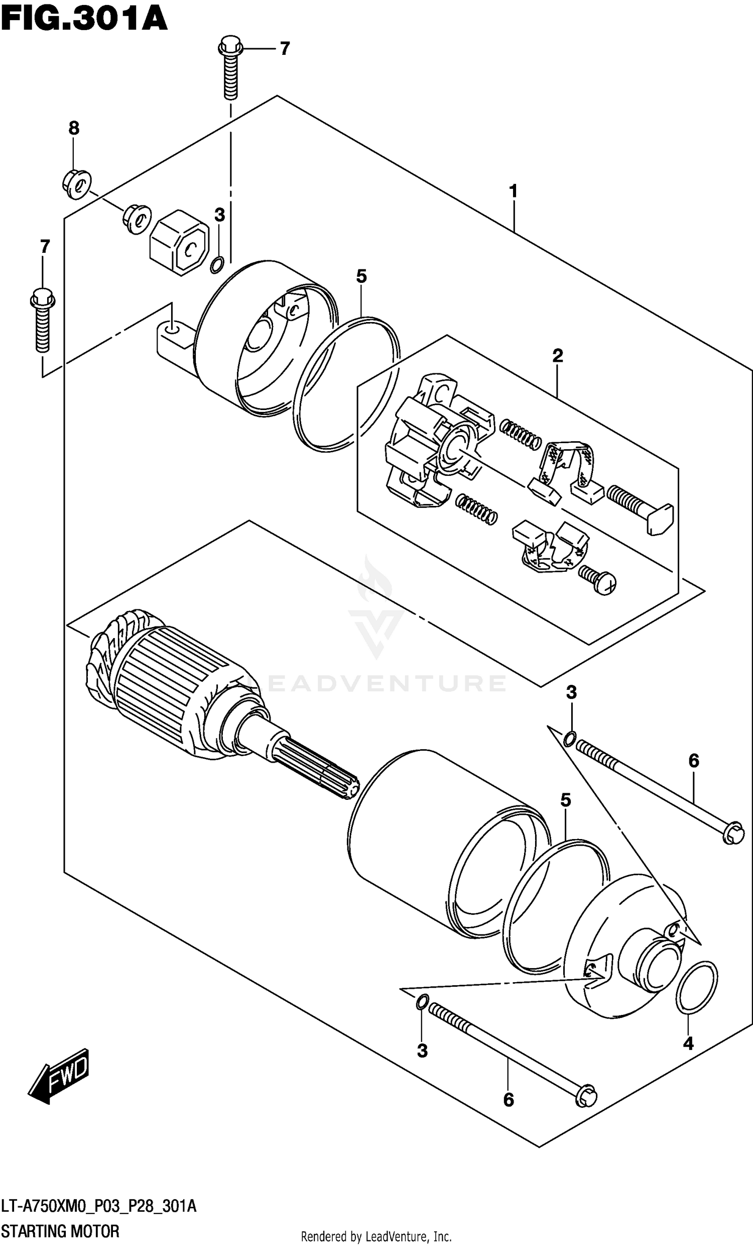 STARTING MOTOR