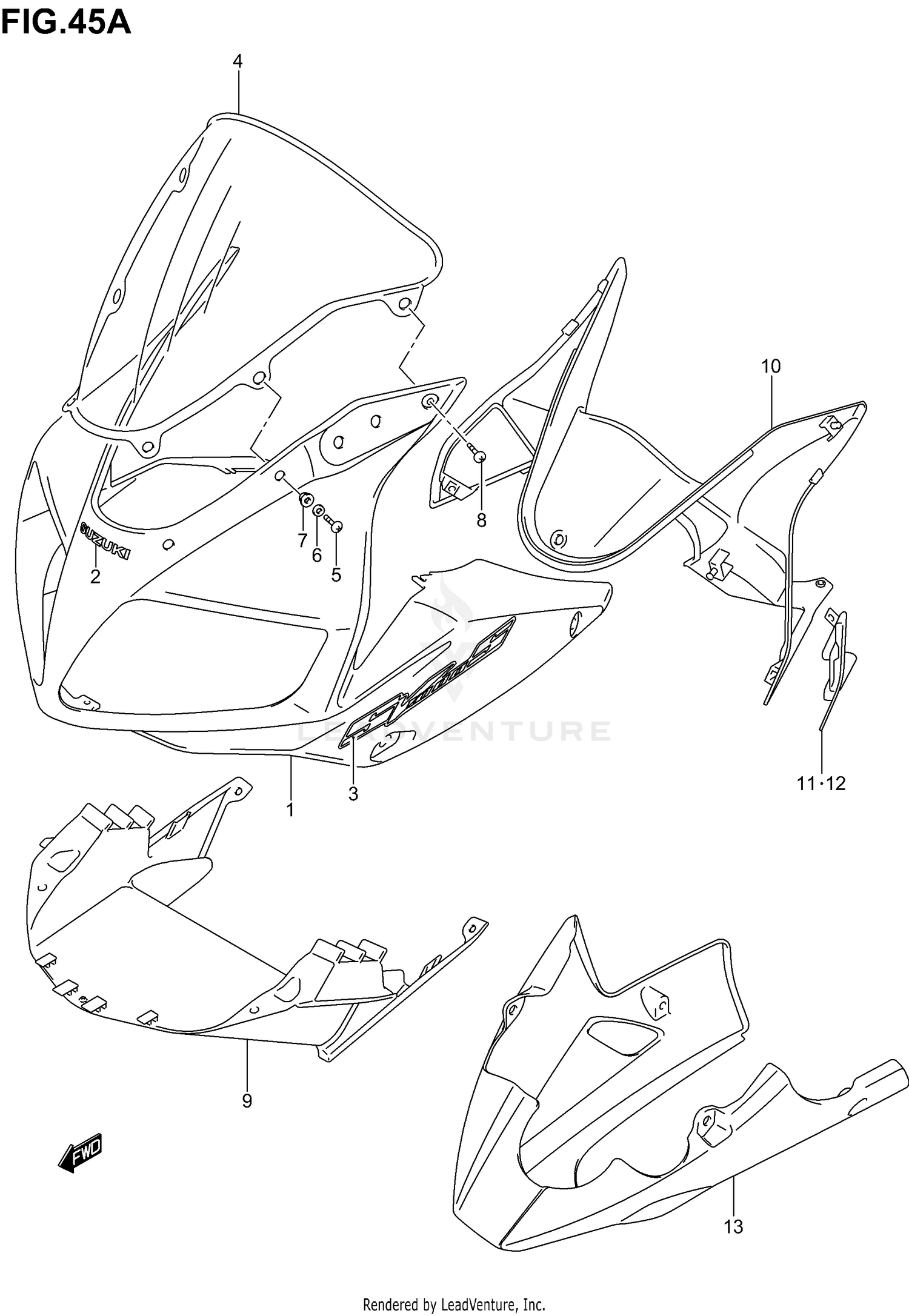 COWLING BODY (SV1000SK5)