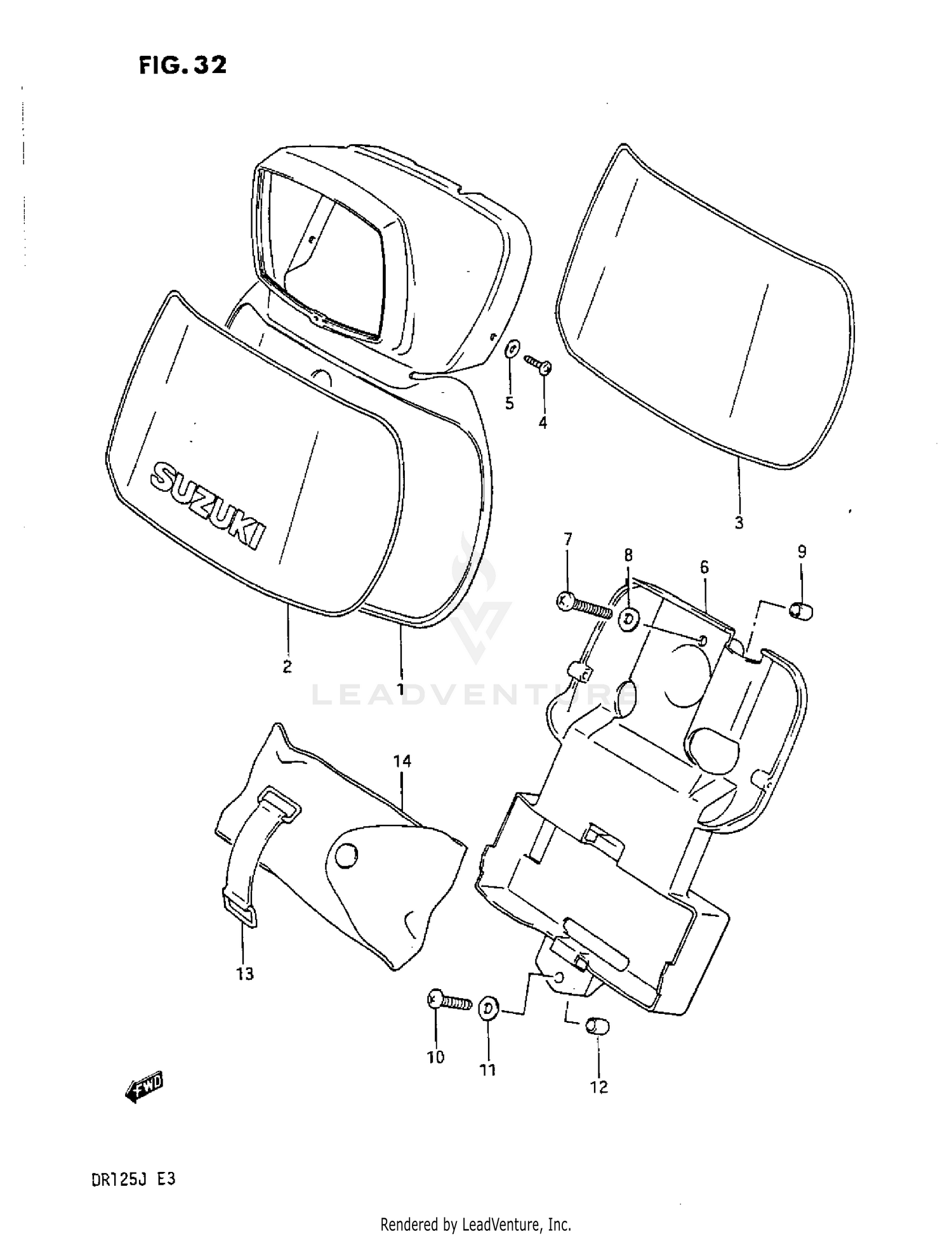 HEADLAMP HOUSING