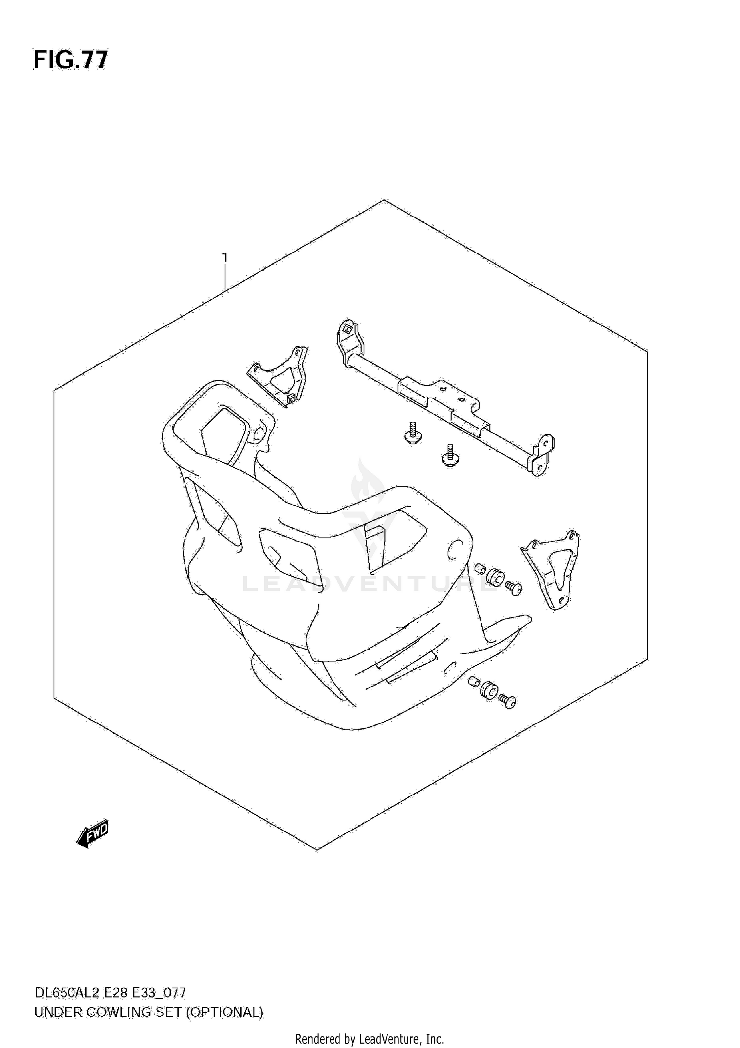 UNDER COWLING SET (OPTIONAL)