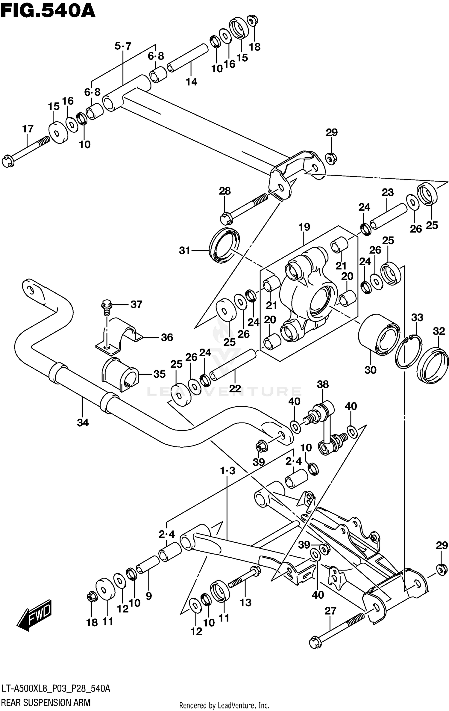 REAR SUSPENSION ARM