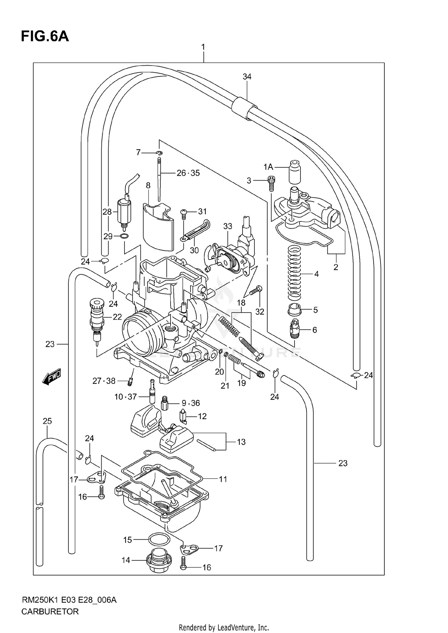 CARBURETOR (MODEL K2)
