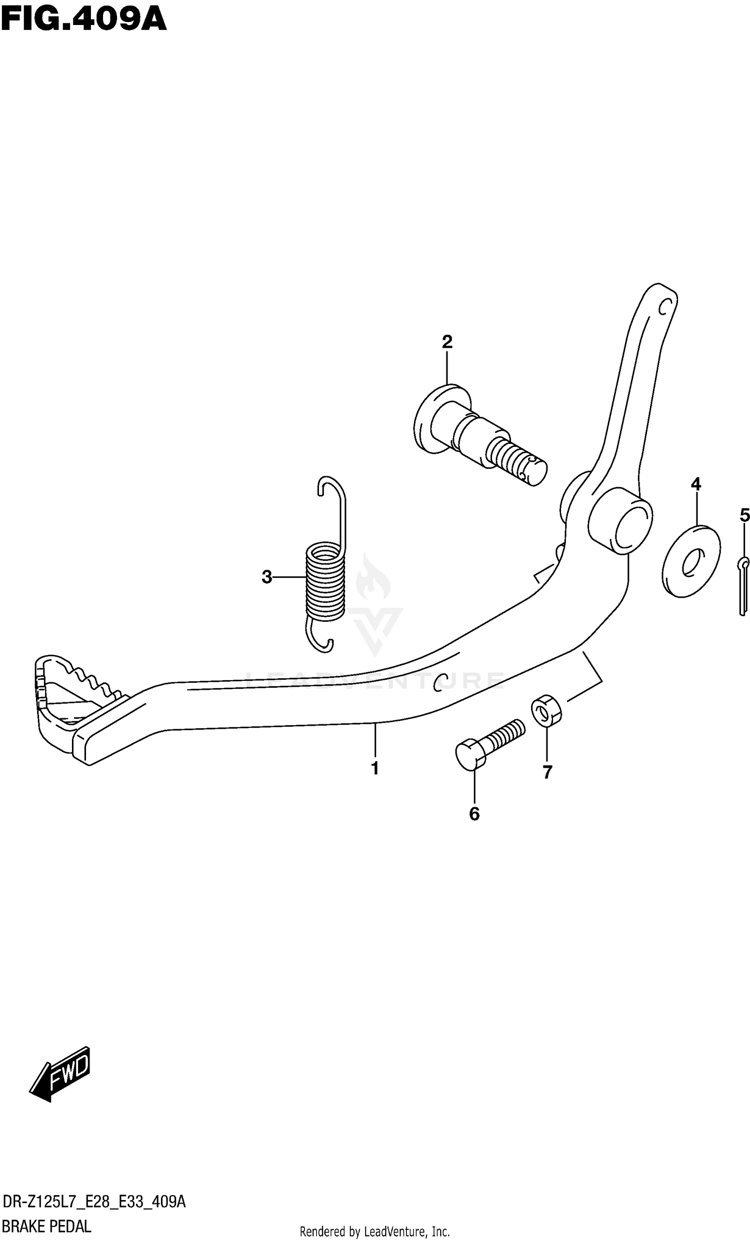 BRAKE PEDAL