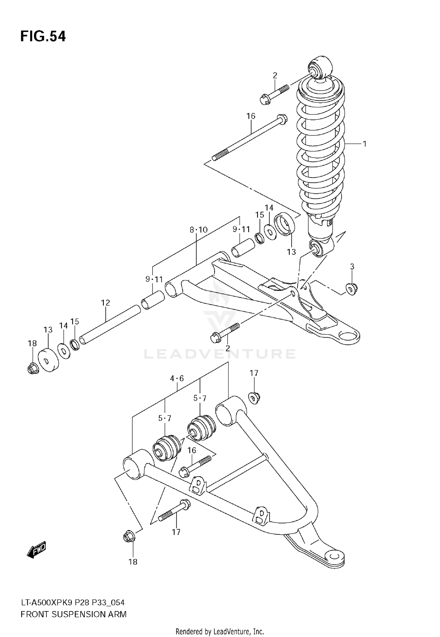 FRONT SUSPENSION ARM
