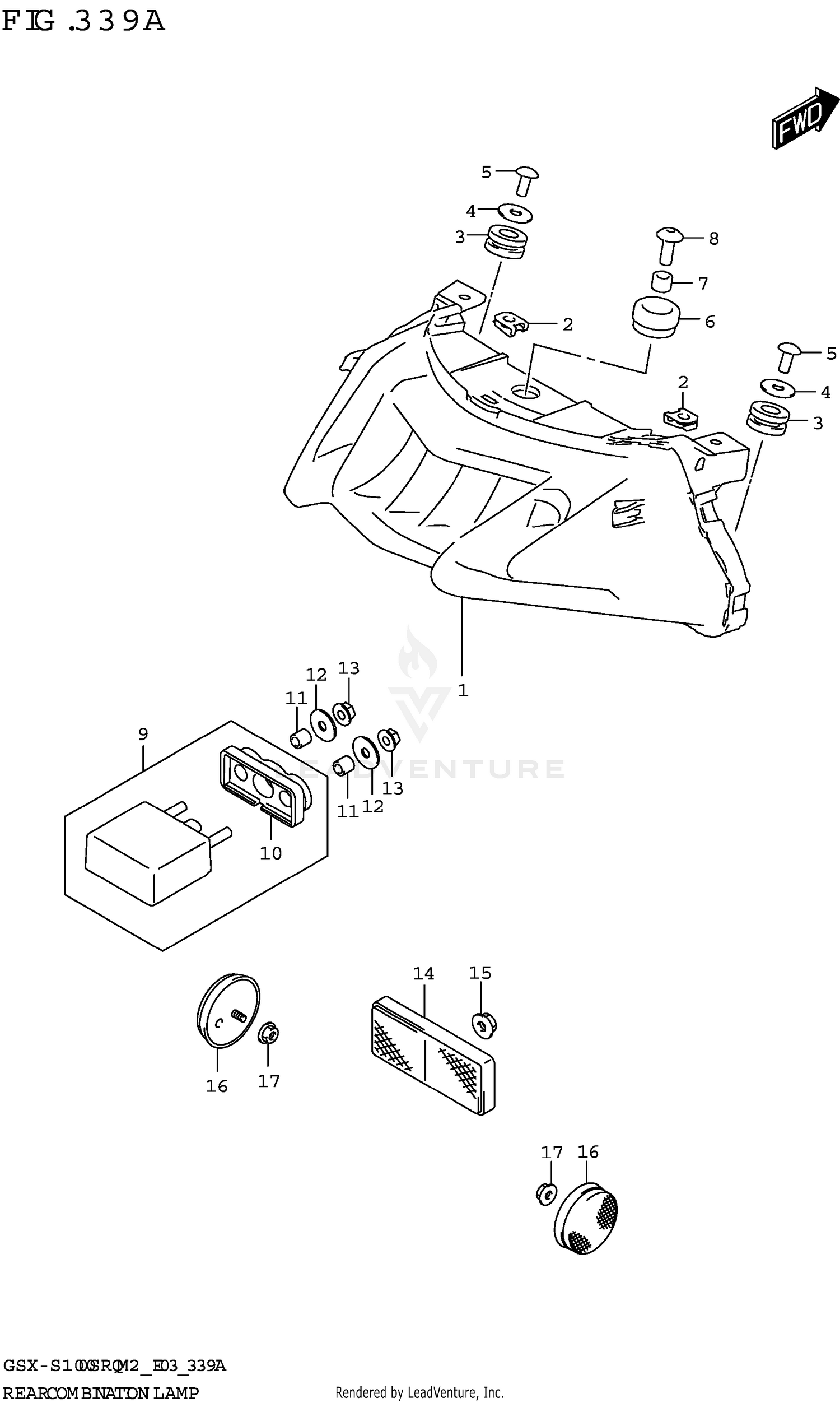 REAR COMBINATION LAMP