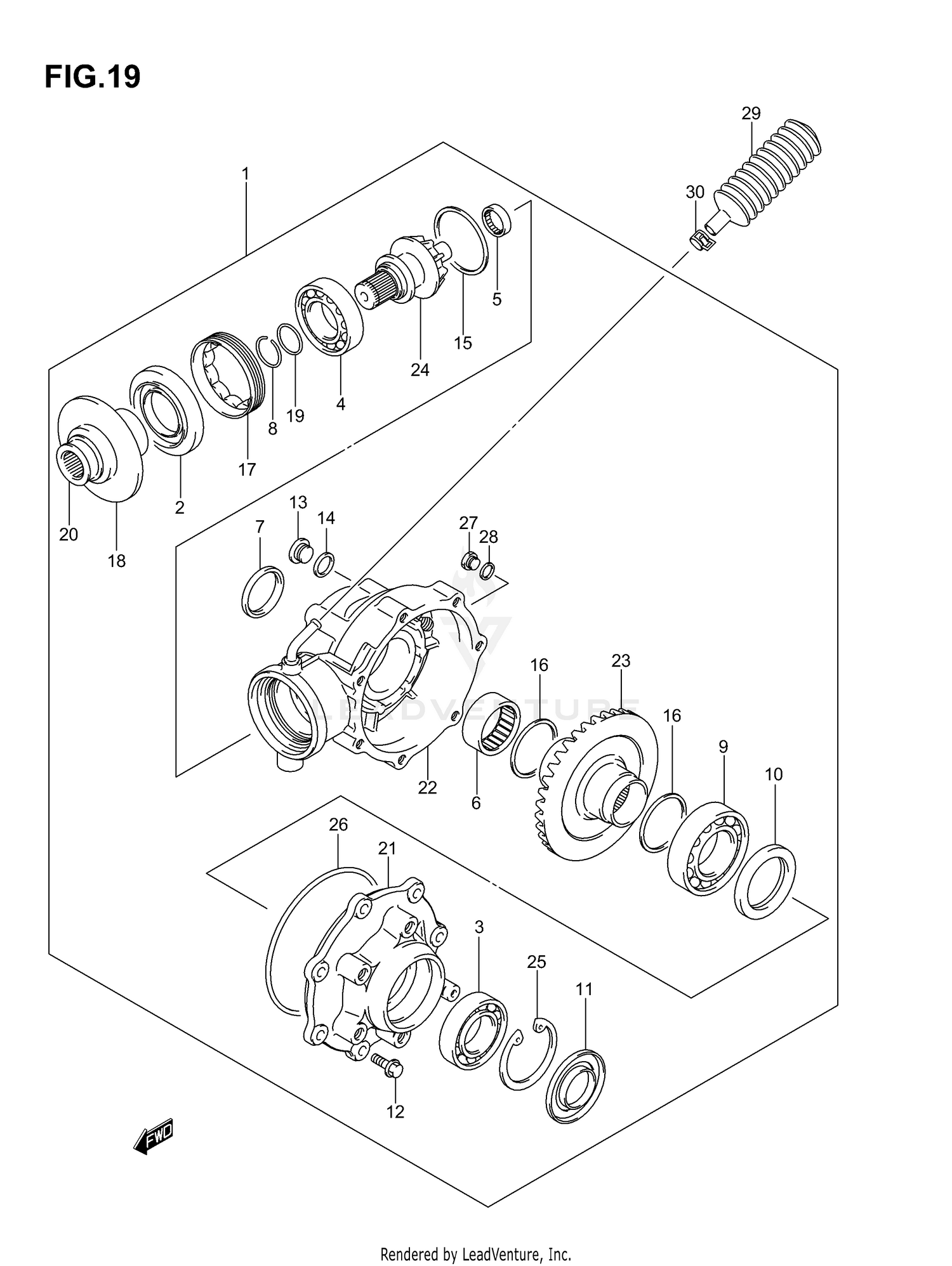 FINAL BEVEL GEAR