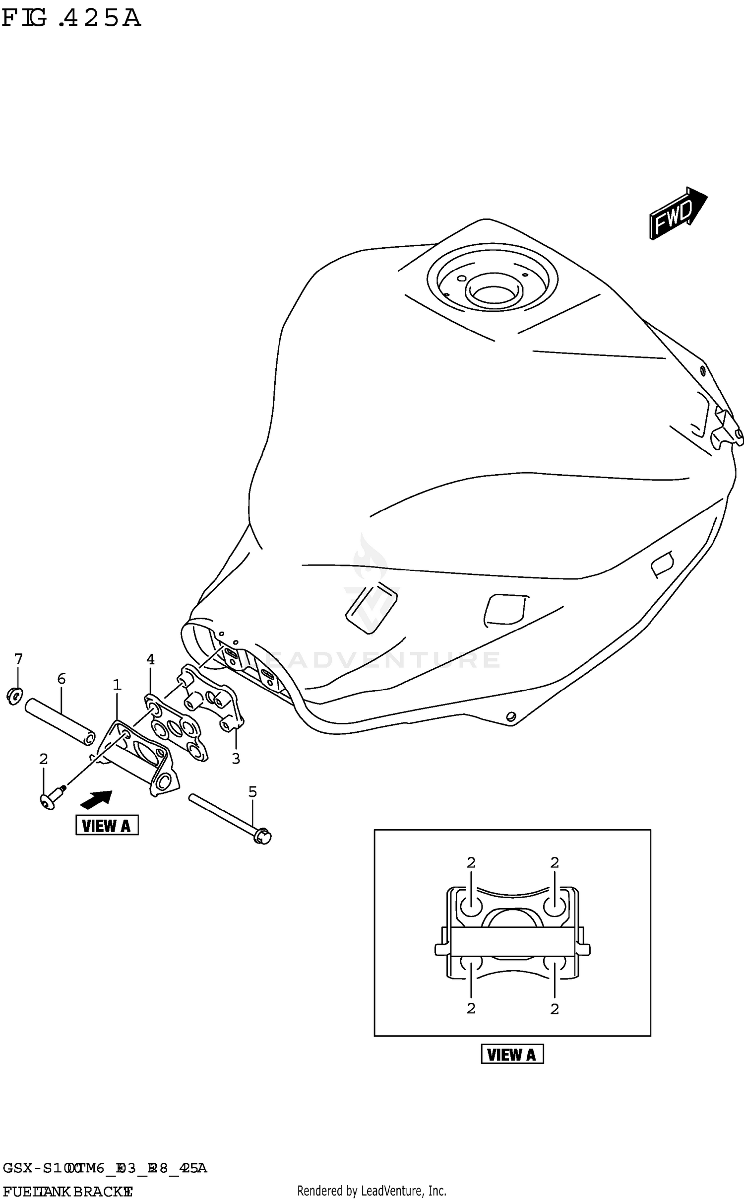 FUEL TANK BRACKET