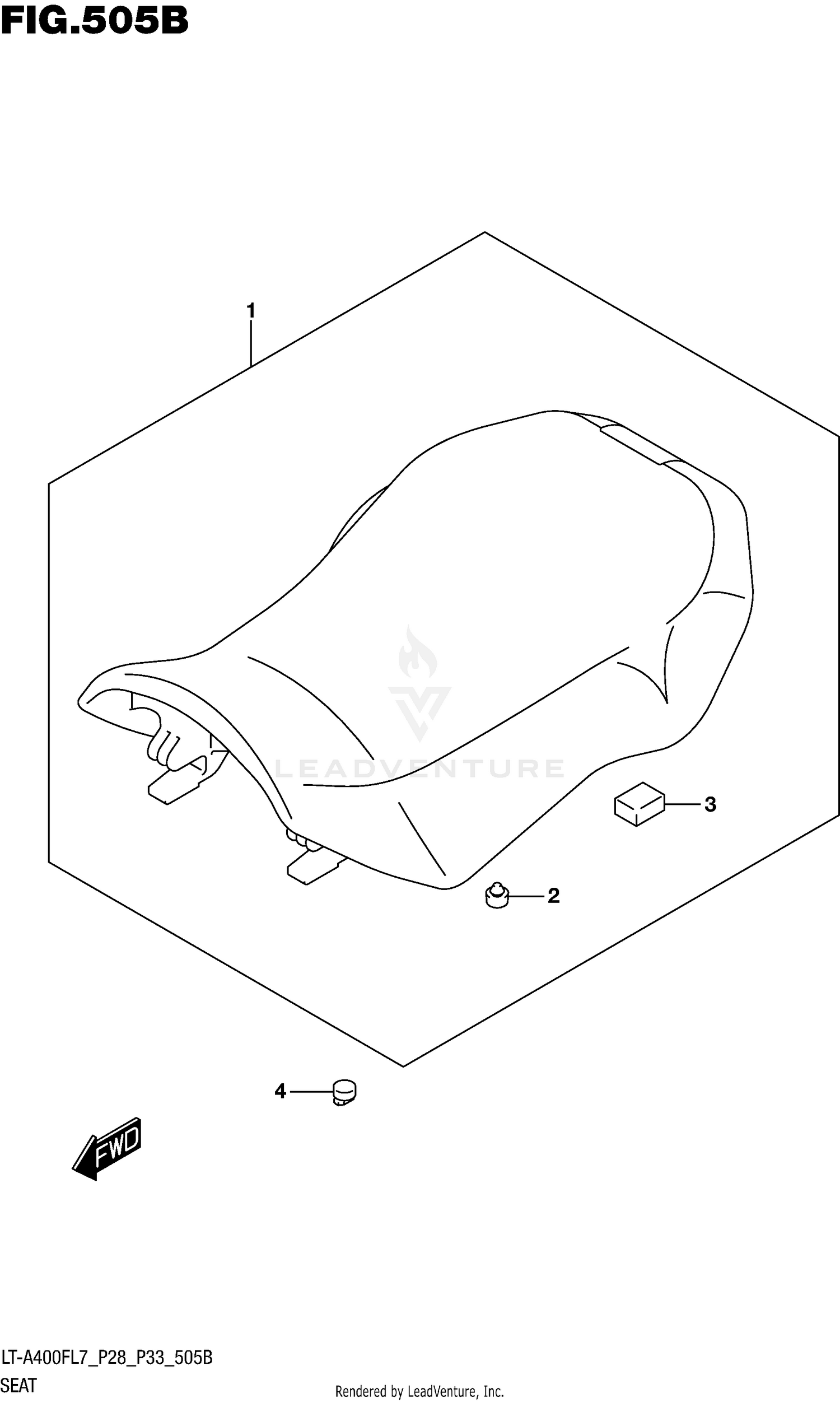 SEAT (LT-A400FL7 P33)