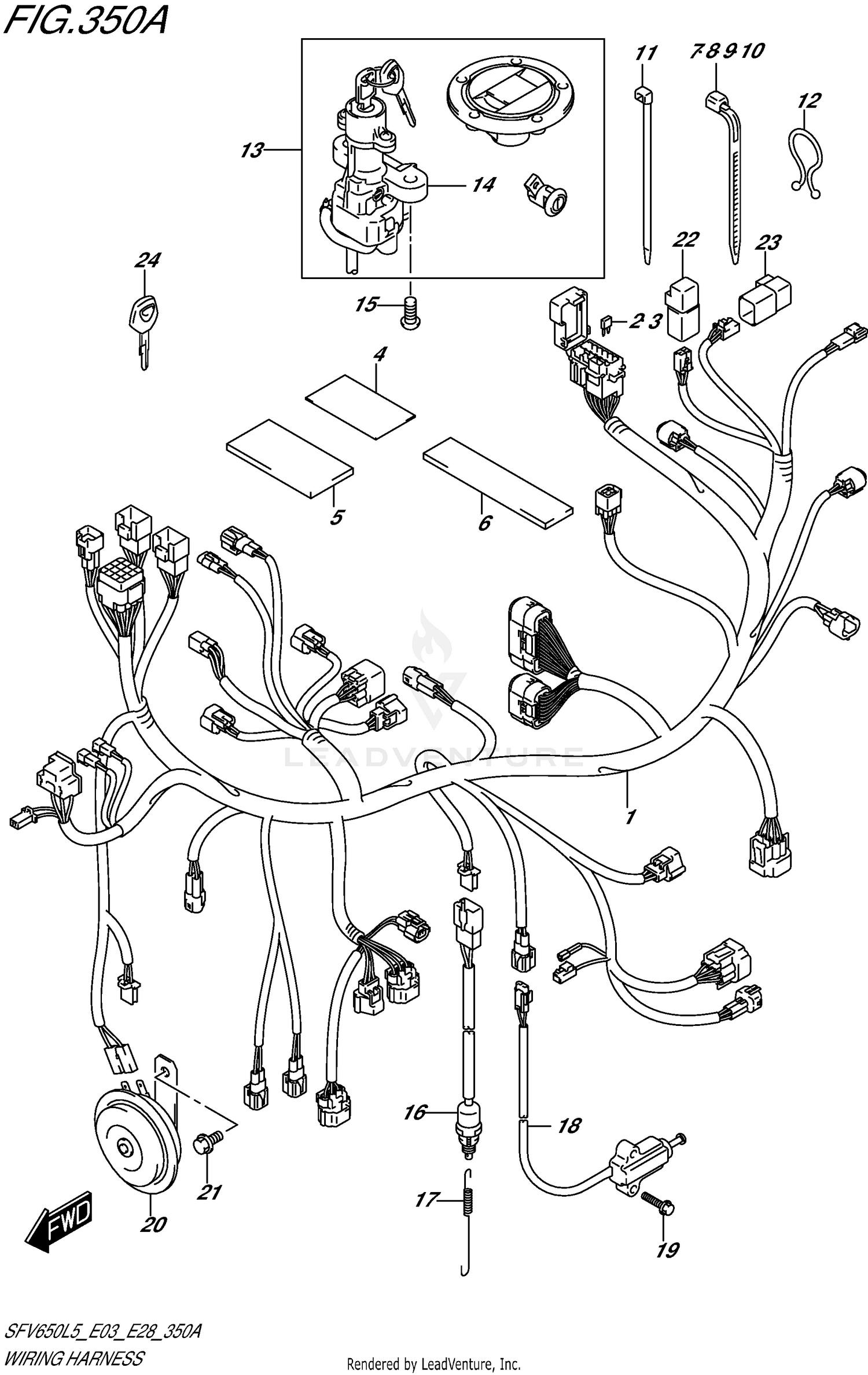 WIRING HARNESS (SFV650L5 E03)