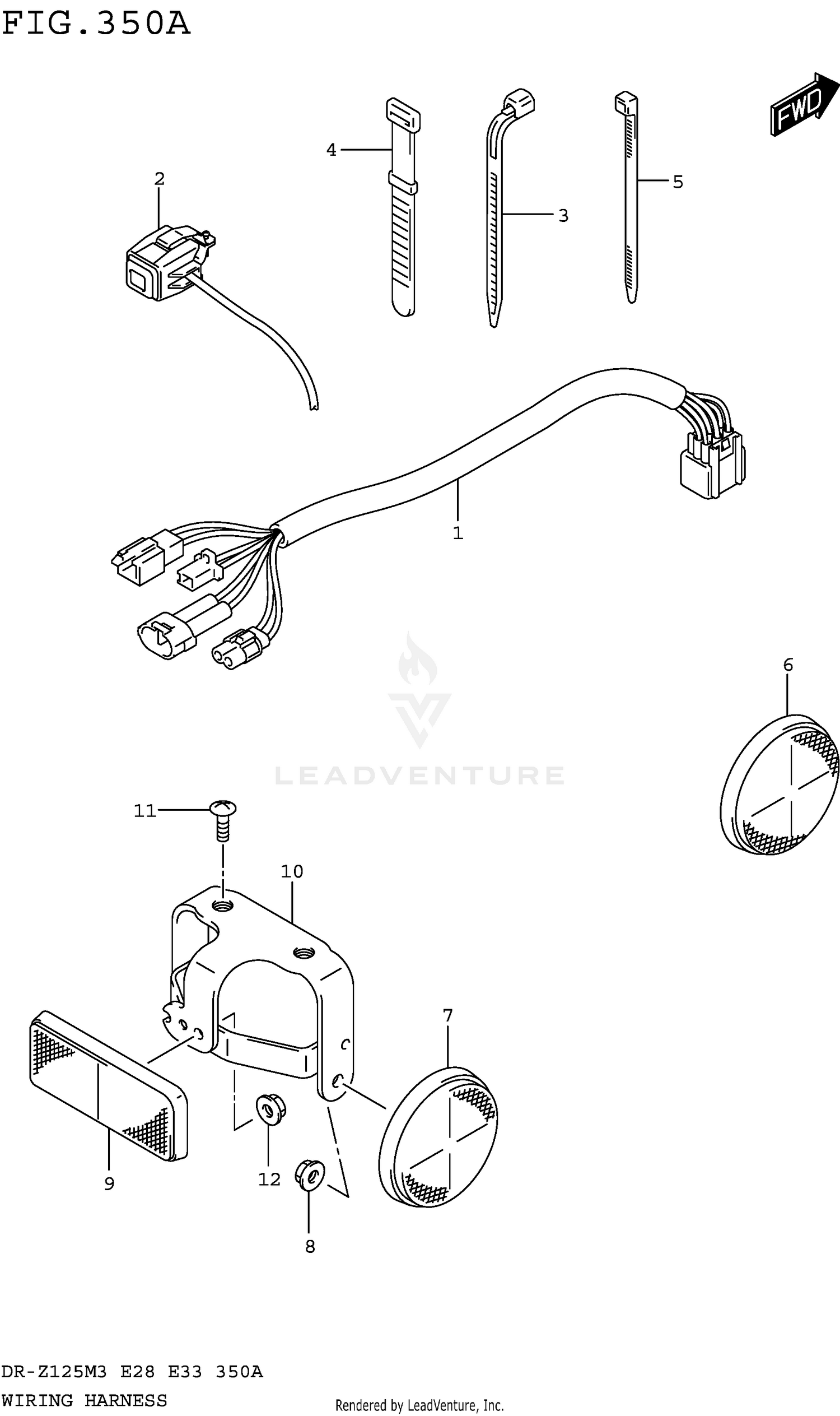 WIRING HARNESS (DR-Z125M3E28)