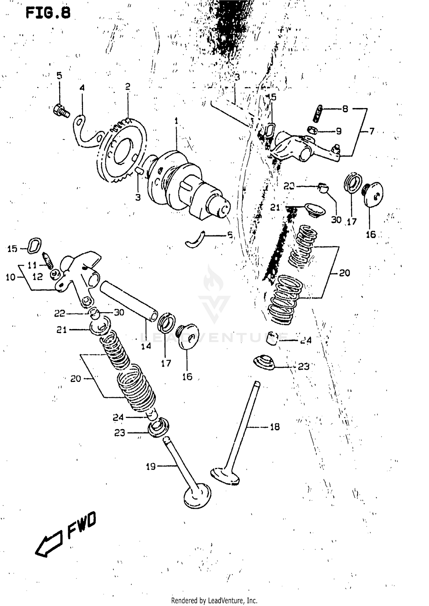 CAM SHAFT-VALVE