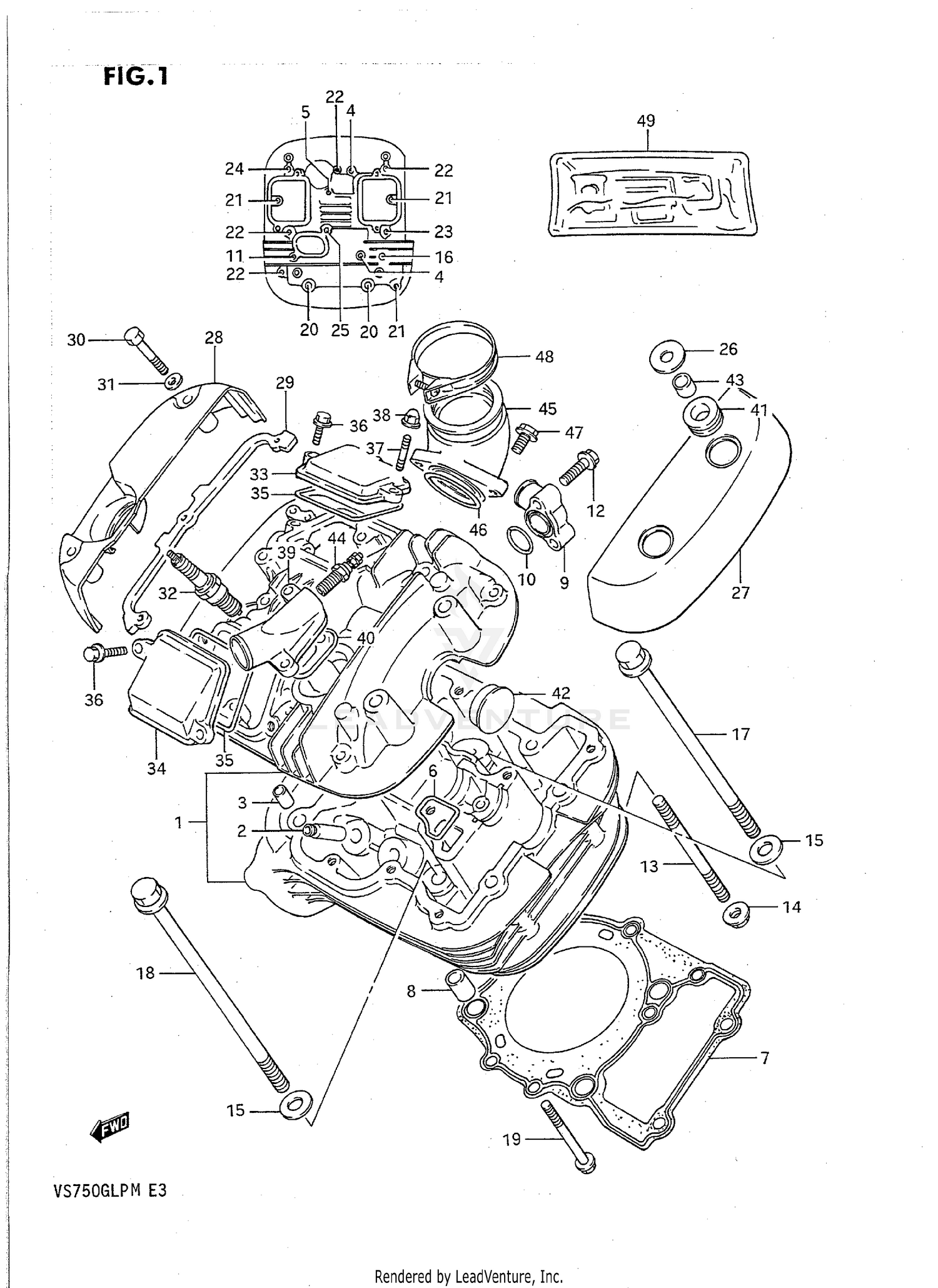 CYLINDER HEAD (FRONT)