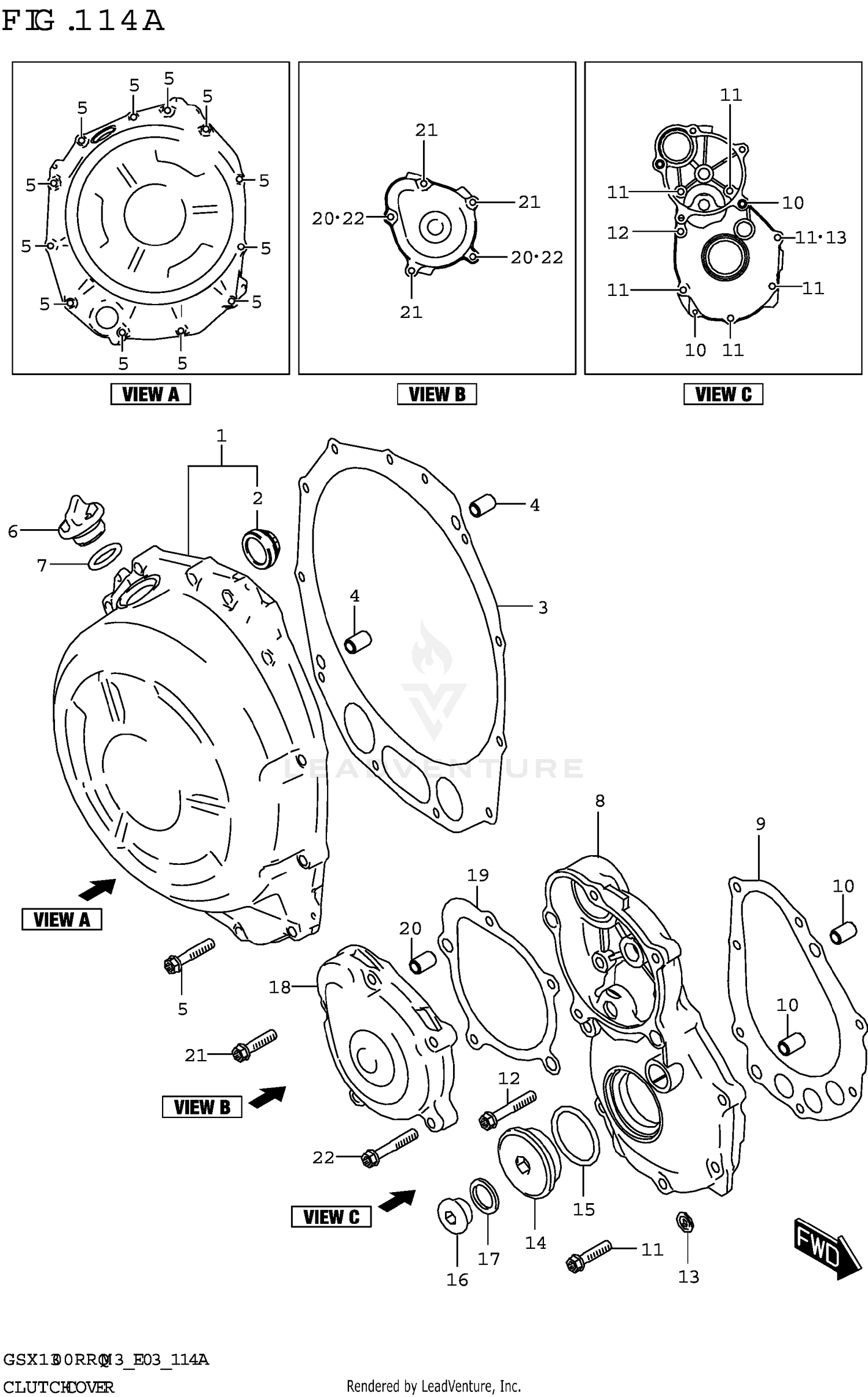 CLUTCH COVER