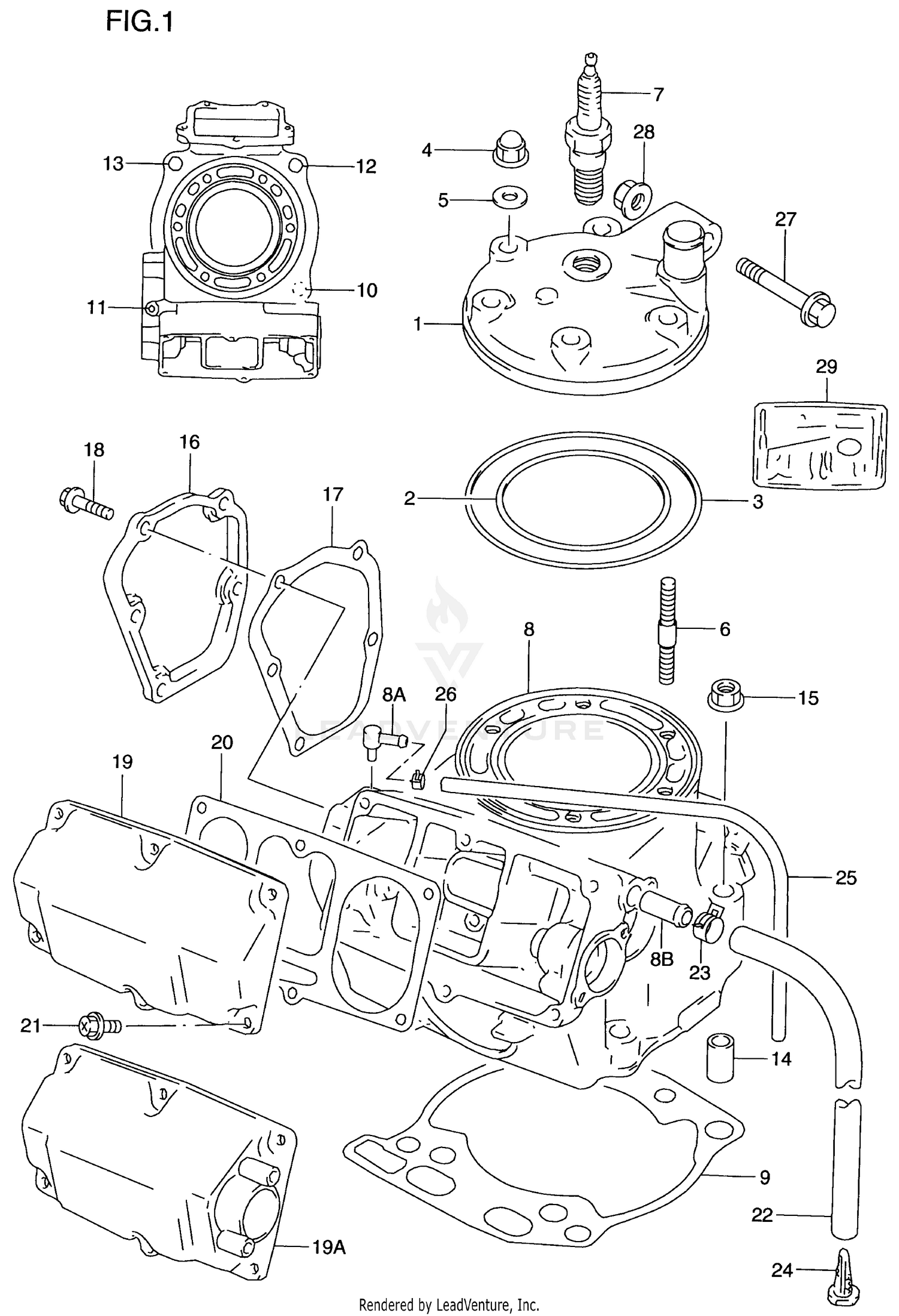 CYLINDER (MODEL T/V/W)