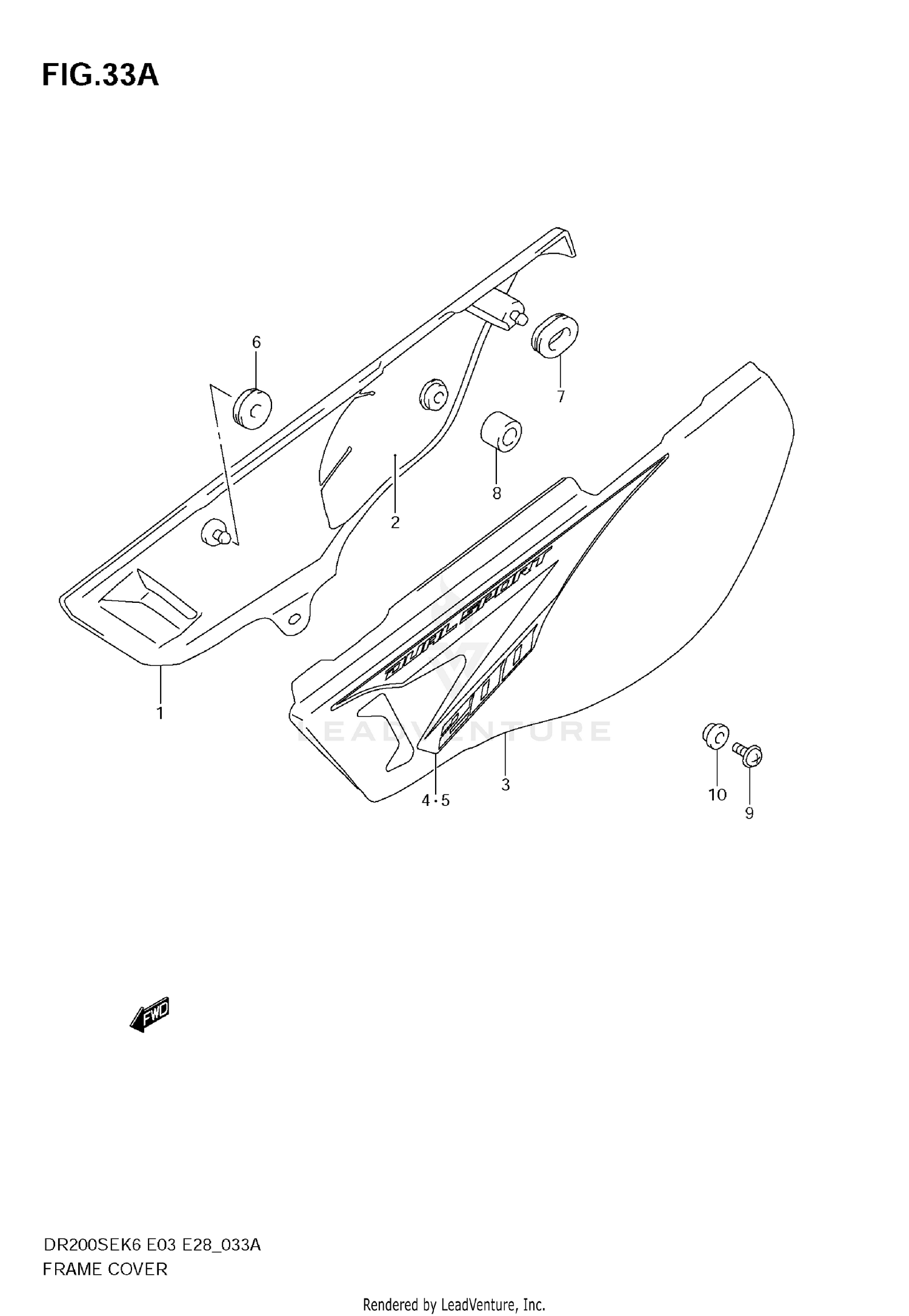 FRAME COVER (MODEL K9)