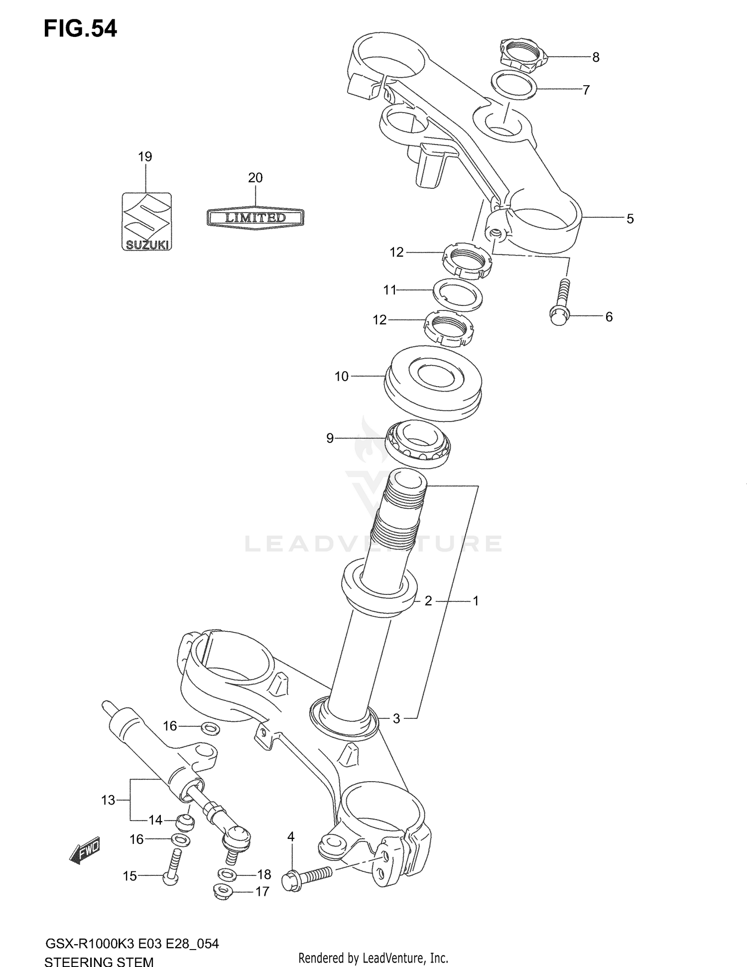 STEERING STEM