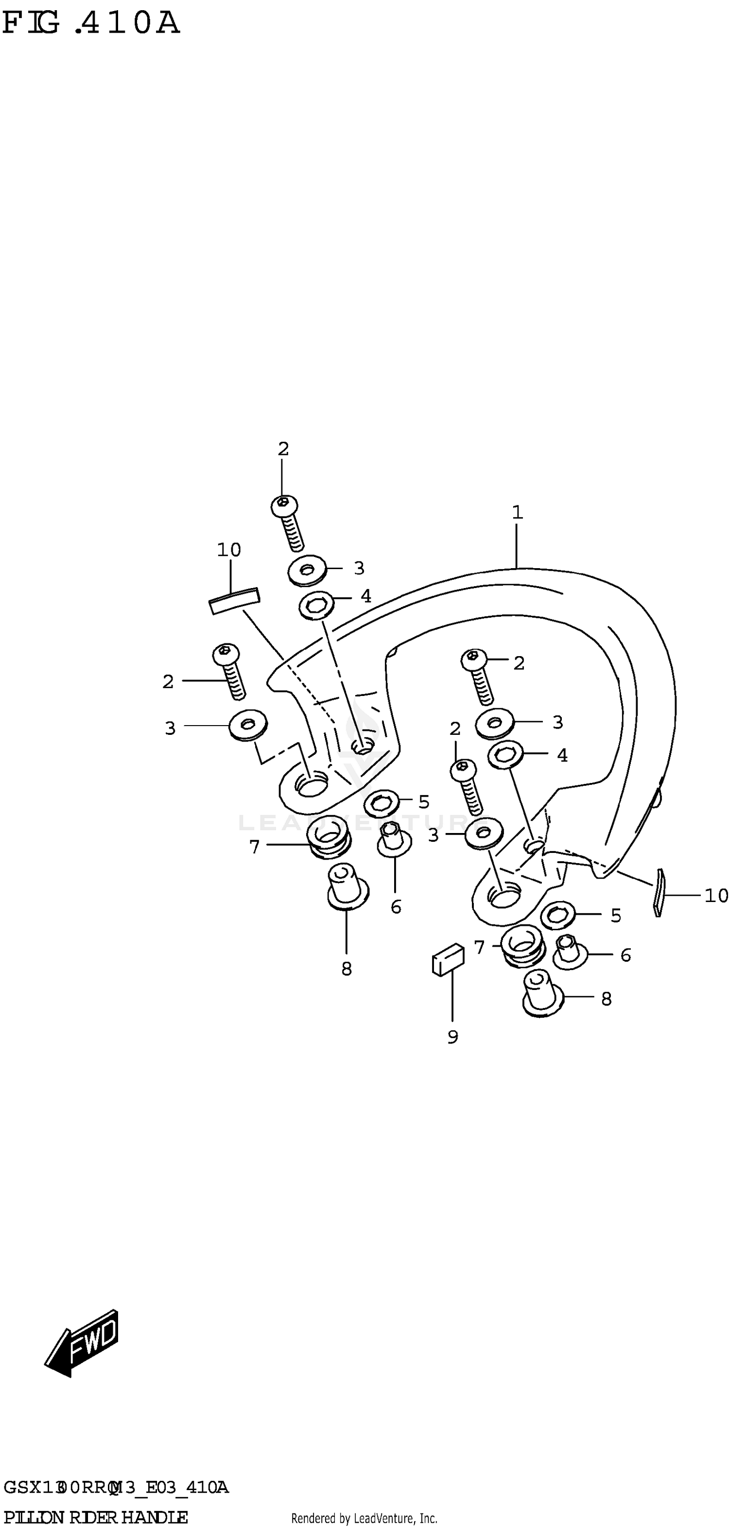 PILLION RIDER HANDLE