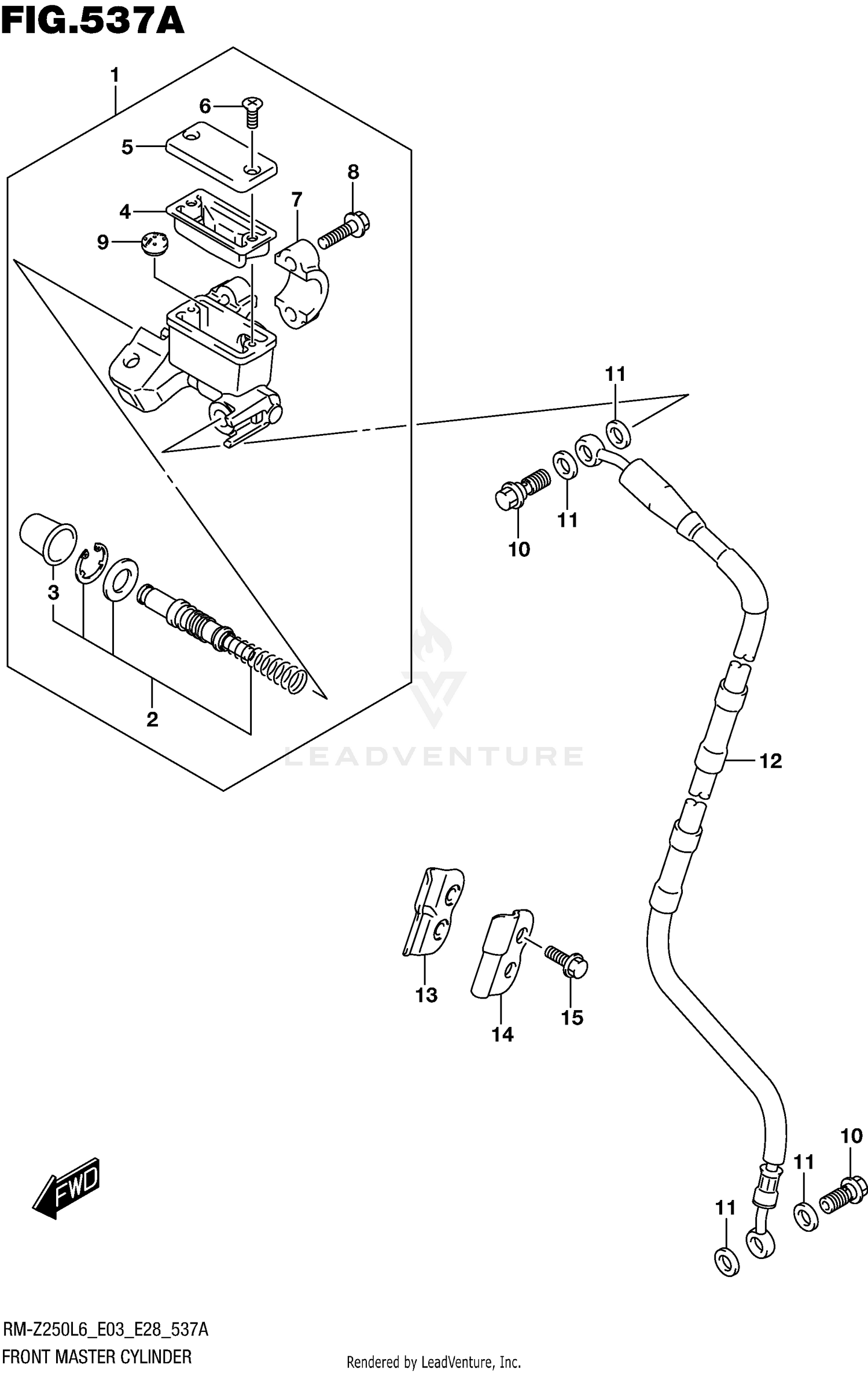 FRONT MASTER CYLINDER