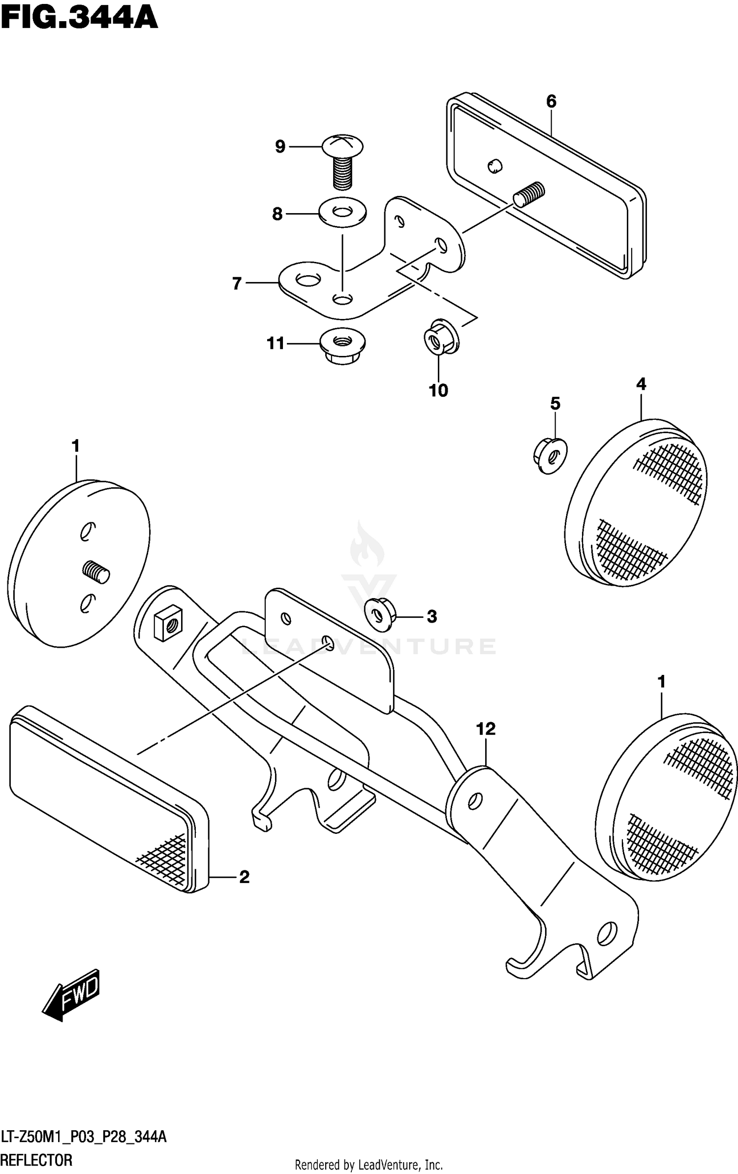 REFLECTOR (LT-Z50M1 P03)