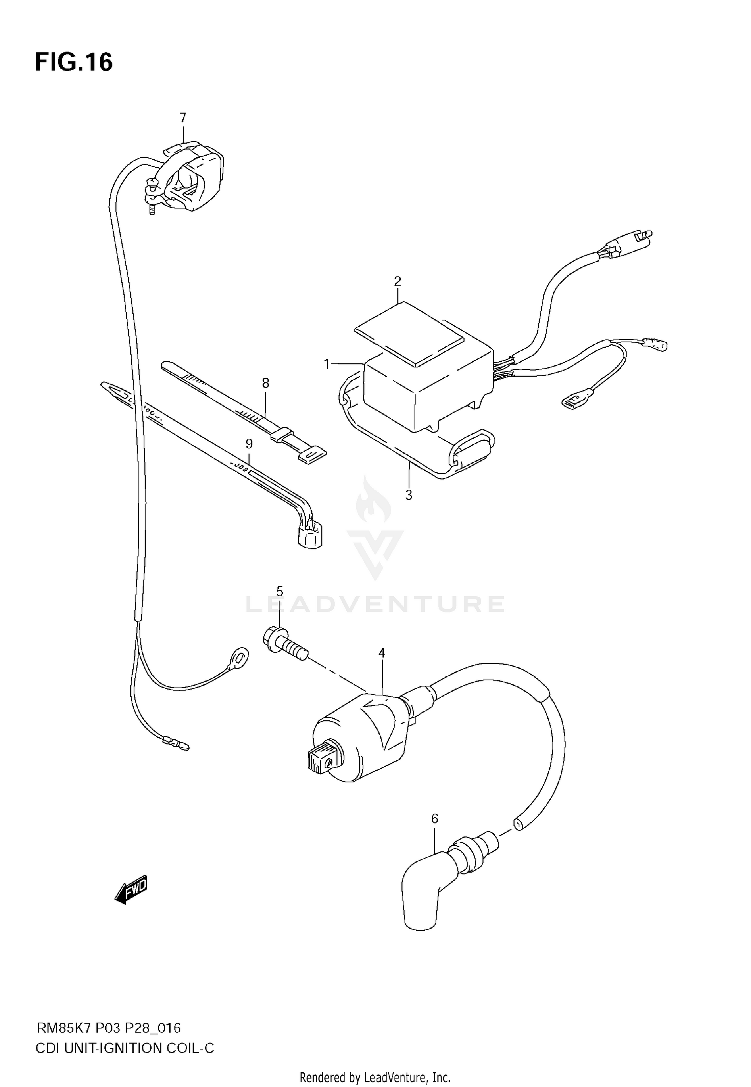 CDI UNIT - IGNITION COIL