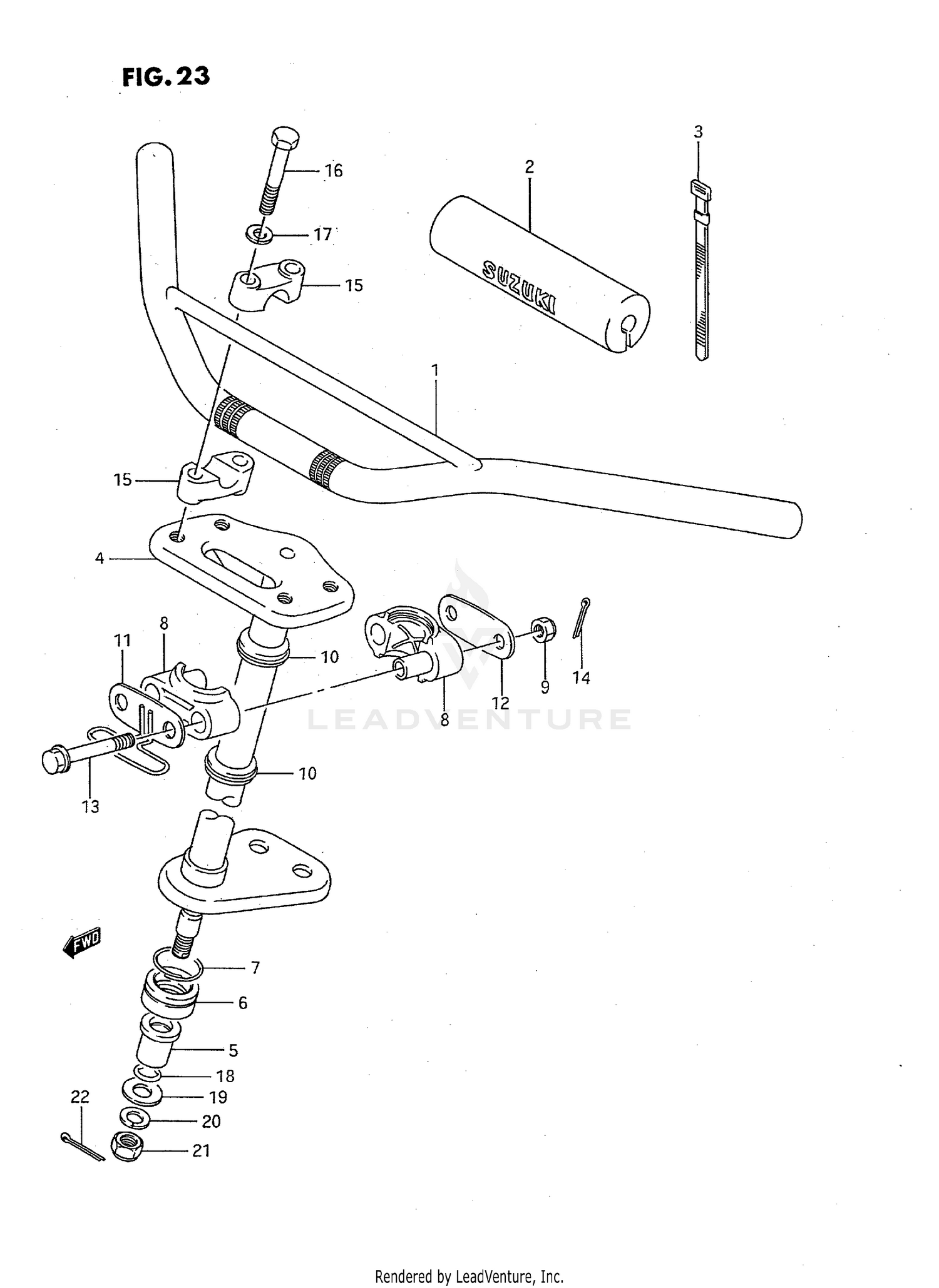 HANDLEBAR - STEERING