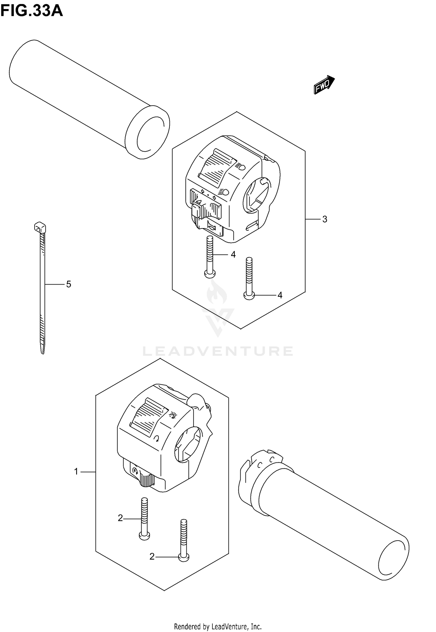 HANDLE SWITCH (MODEL K3)